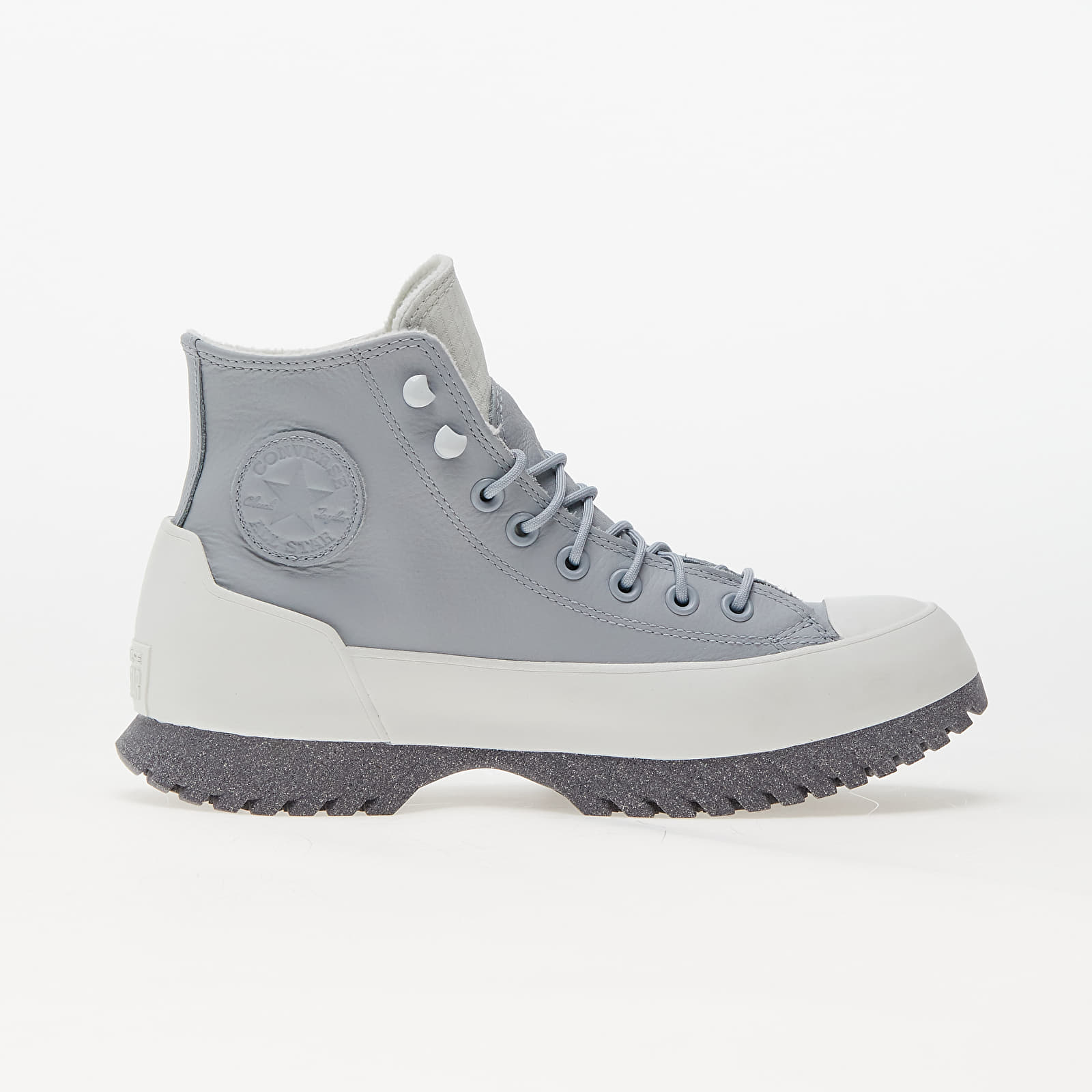 Silver discount converse boots