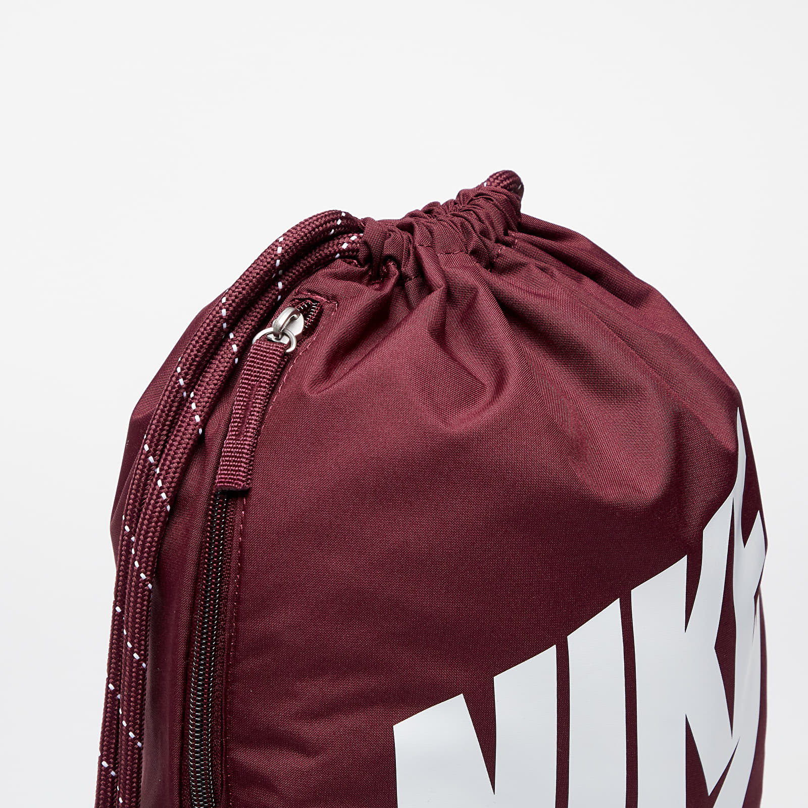 Gymsacks Nike Heritage Drawstring Bag Night Maroon White Footshop