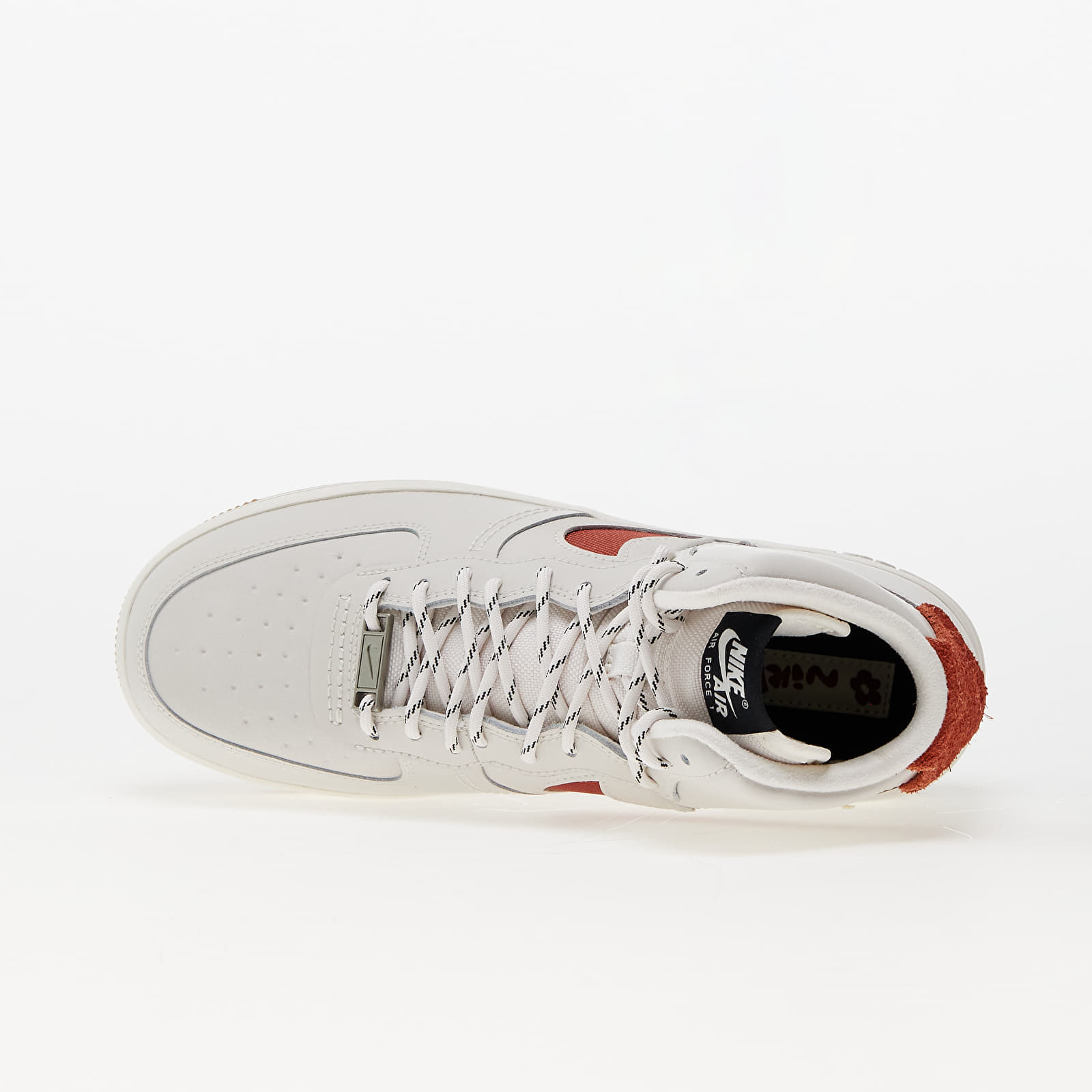 Women's shoes Nike W Air Force 1 Sculpt Wild Phantom/ Rugged Orange-Gum Med Brown