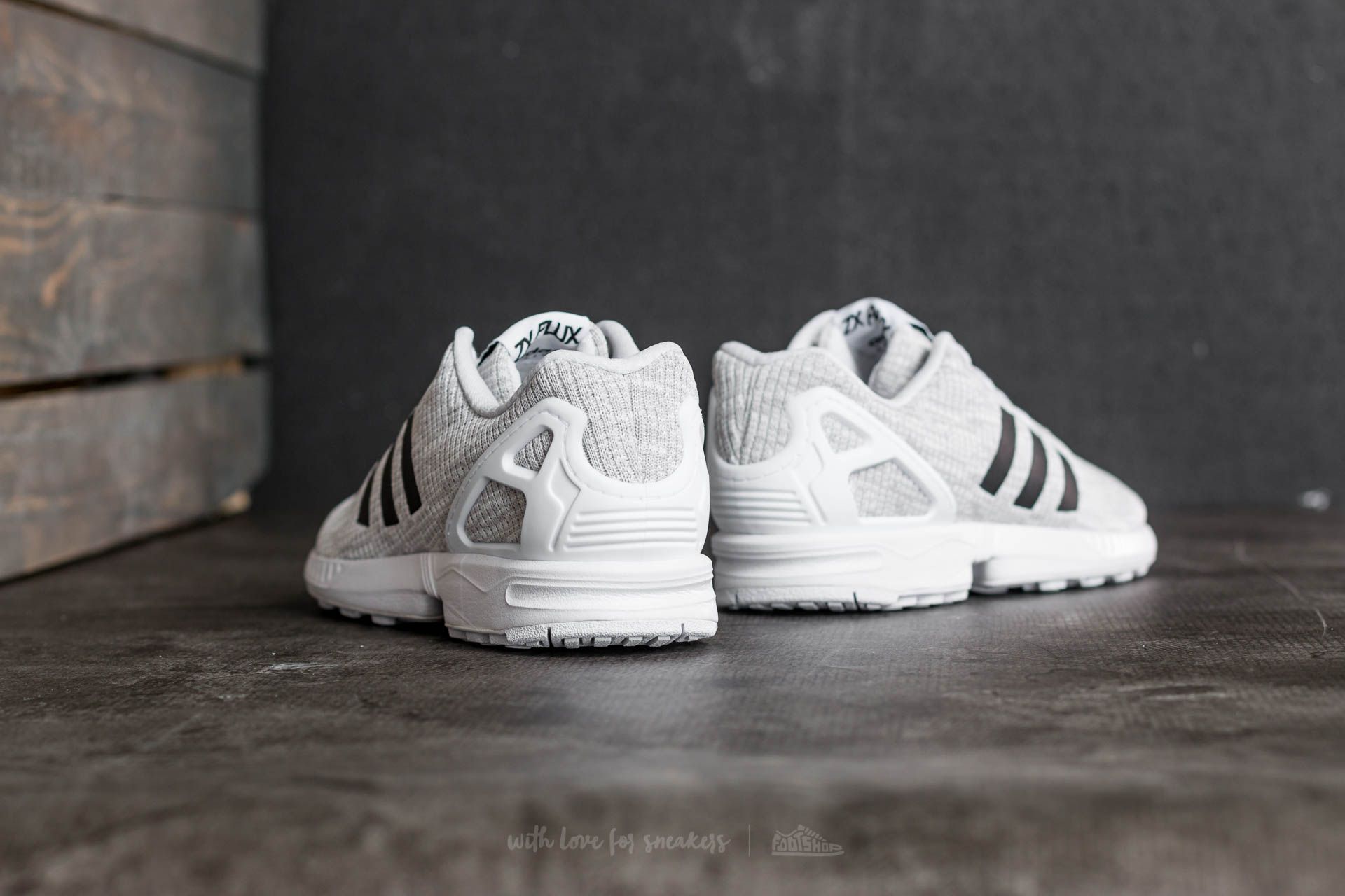 Men's shoes adidas ZX Flux Ftw White/ Core Black/ Grey One | Footshop