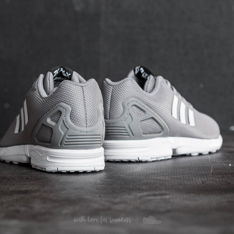 グレーs Men's shoes adidas ZX Flux Chsogr/ Ftw White/ Iceyel (BY9414