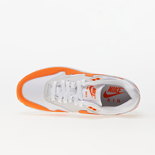 Chaussures et baskets femme Nike Air Max 1 '87 Neutral Grey/ Safety  Orange-White-Black | Footshop