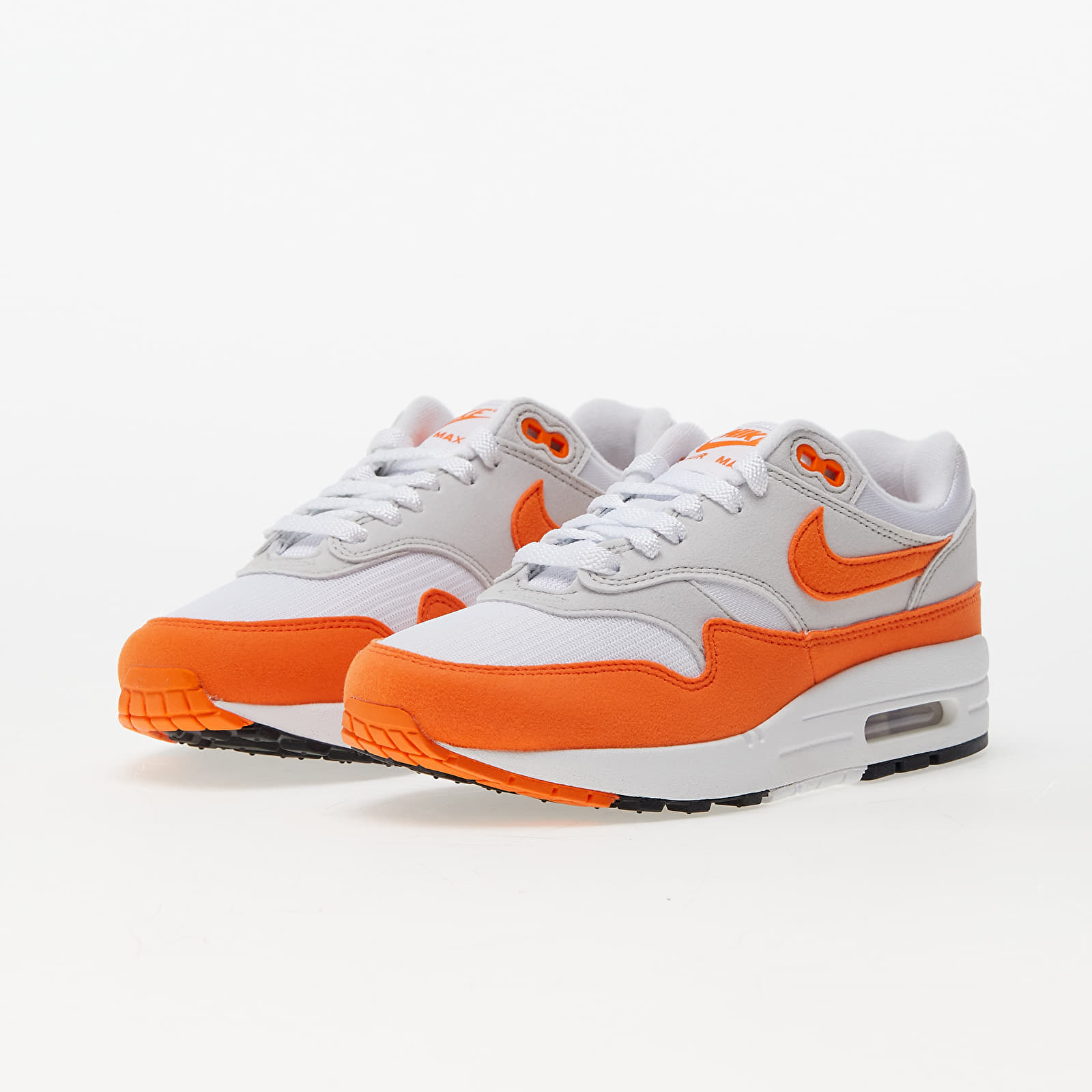 Tenisky Nike Air Max 1 '87 Neutral Grey/ Safety Orange-White-Black EUR 37.5.