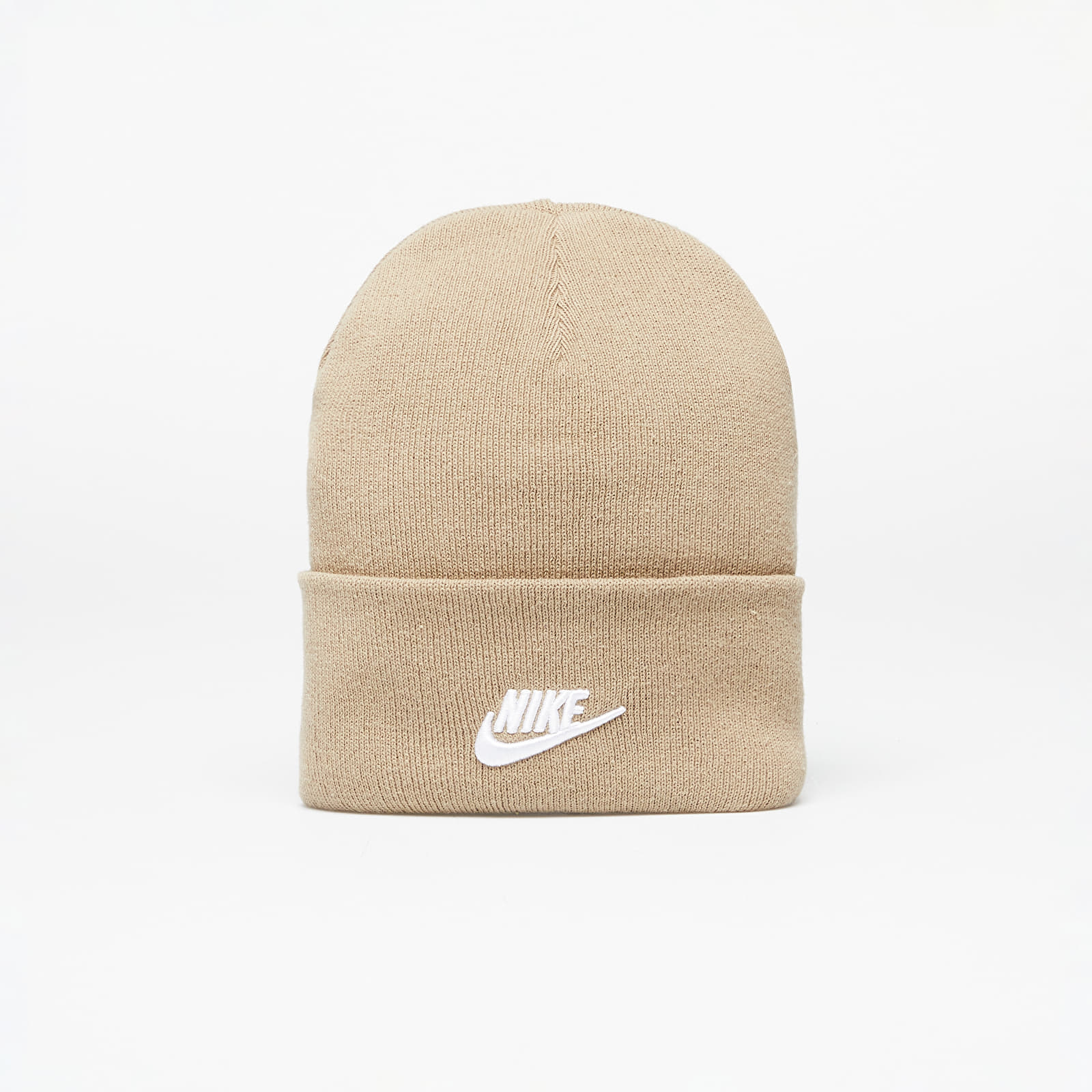 Hats Nike Peak Tall Cuff Futura Beanie Khaki/ White