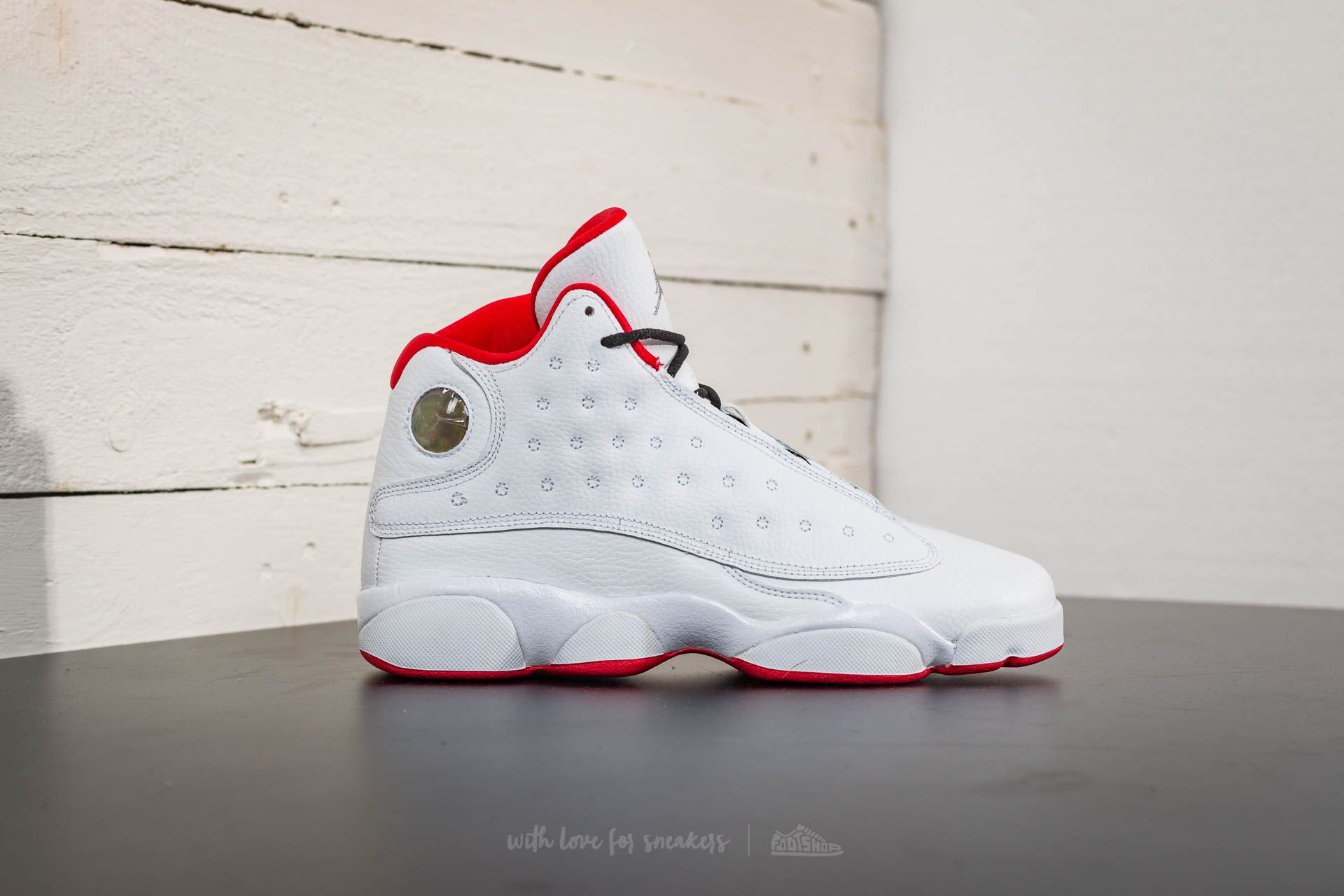 Zapatillas mujer Air Jordan 13 Retro BG White/ Metallic Silver