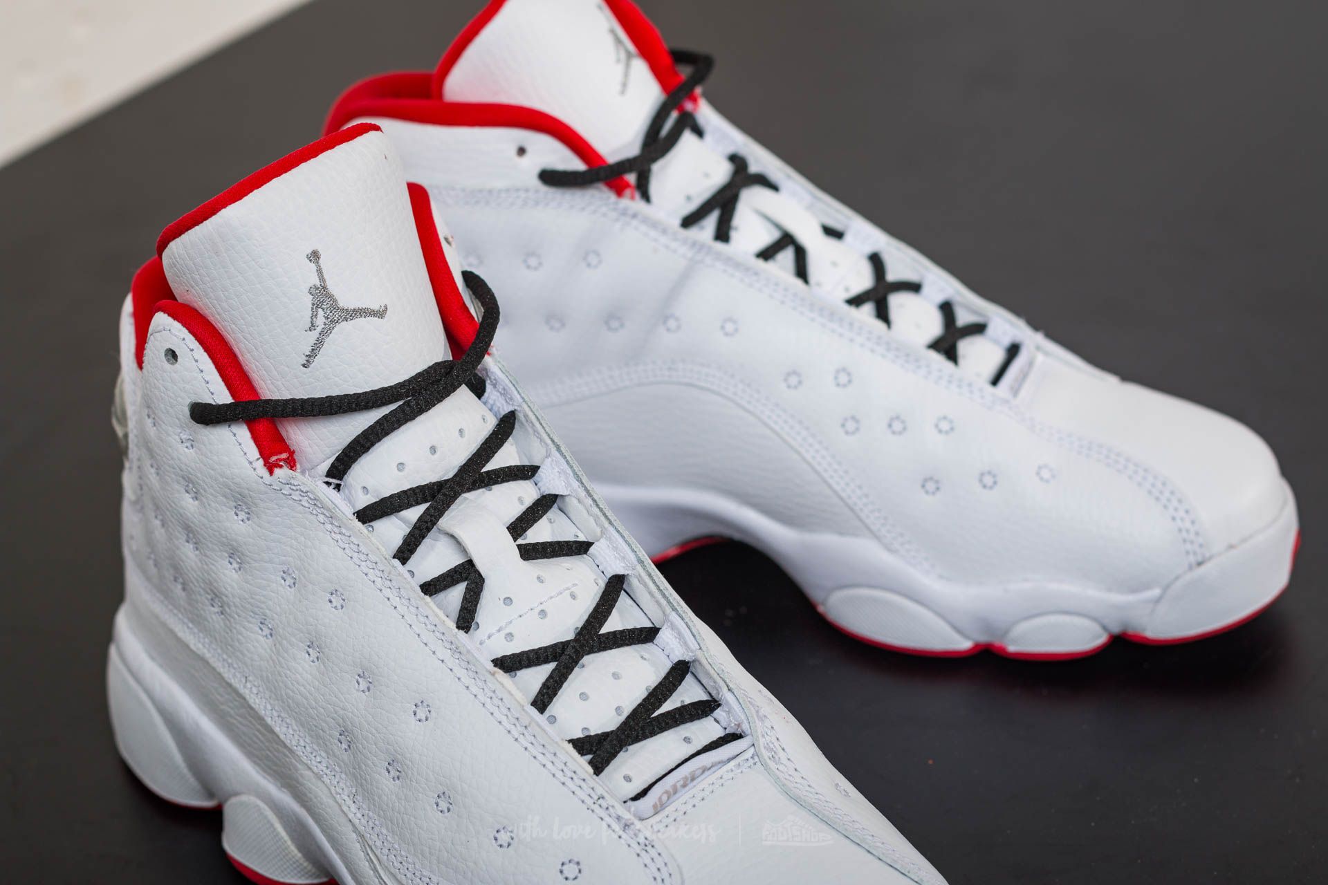 Zapatillas mujer Air Jordan 13 Retro BG White/ Metallic Silver