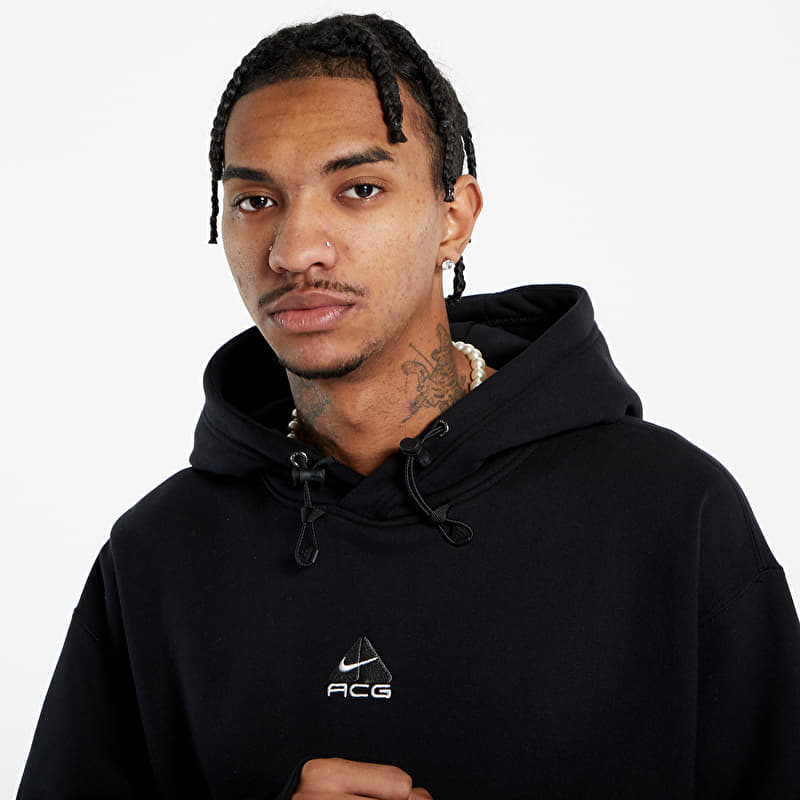 Nike ACG Therma-FIT Fleece Pullover Hoodie UNISEX Black
