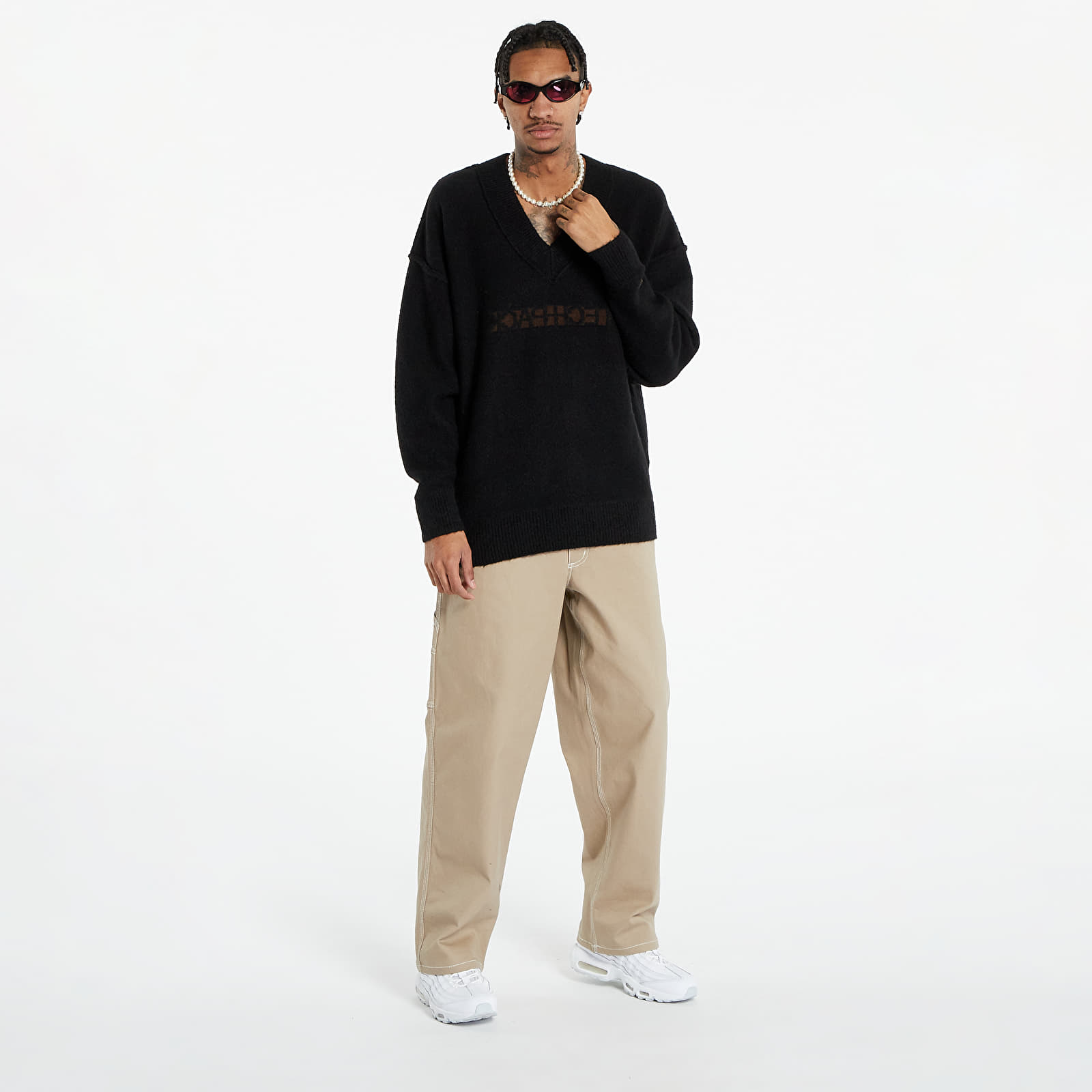 Swetry Nike Sportswear Tech Pack Knit Sweater Black