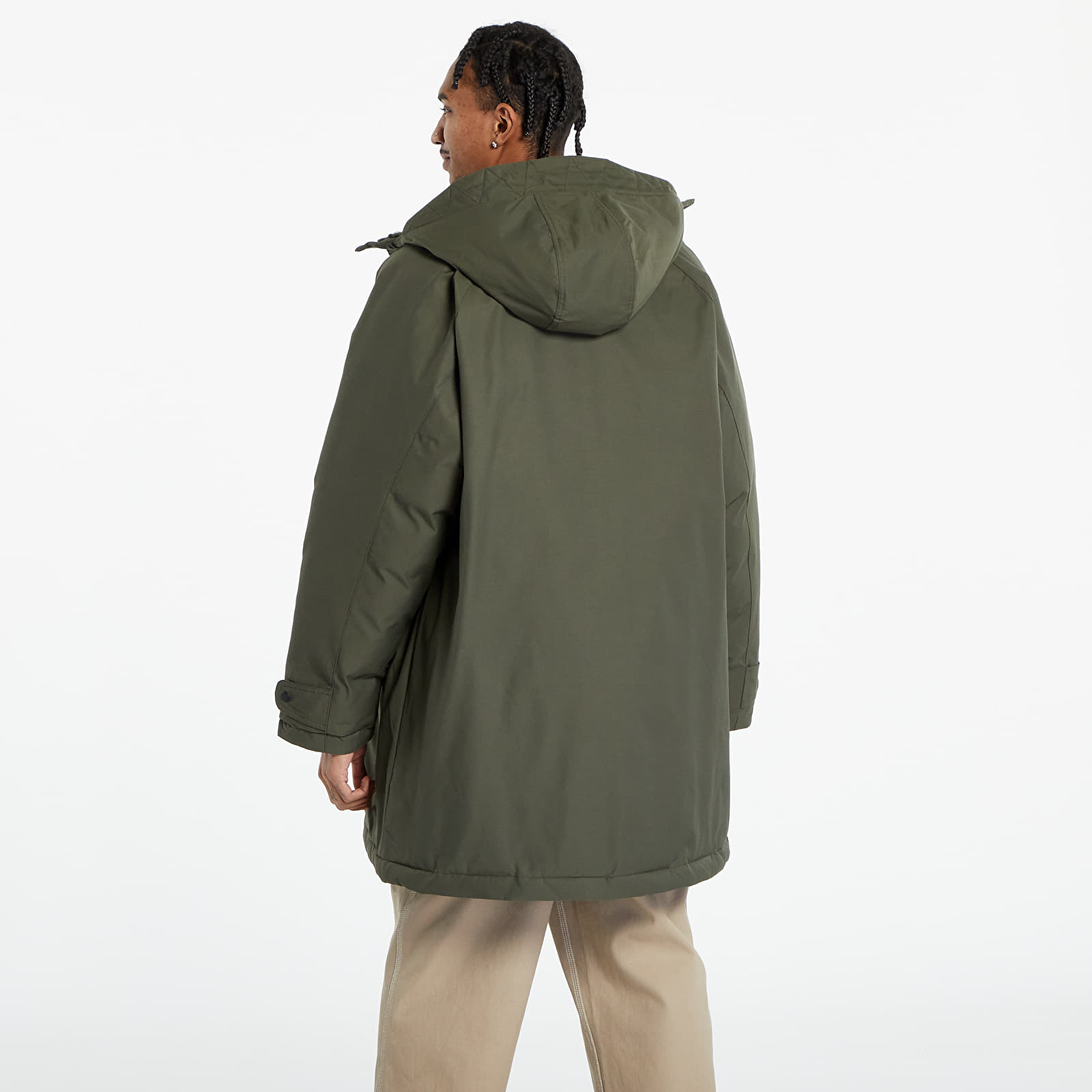 Parka kabát Nike Life Men's Insulated Parka Cargo Khaki/ Cargo Khaki