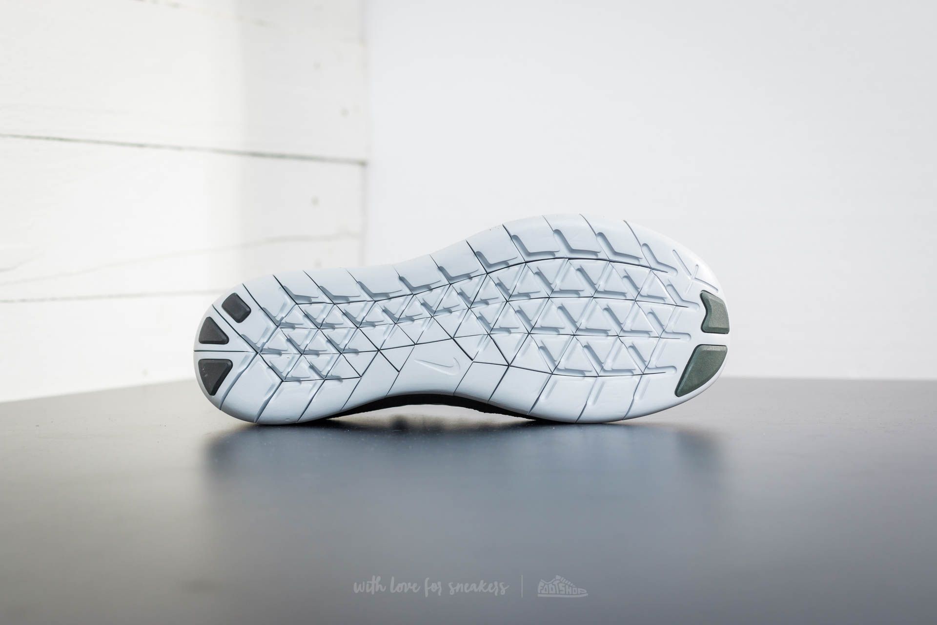 Zapatillas Hombre Nike Free Run Flyknit 2017 Vintage Green/ Pure Platinum
