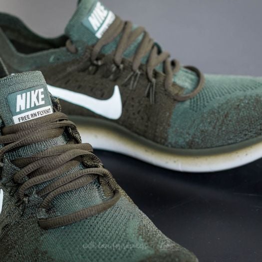 Zapatillas Hombre Nike Free Run Flyknit 2017 Vintage Green Pure