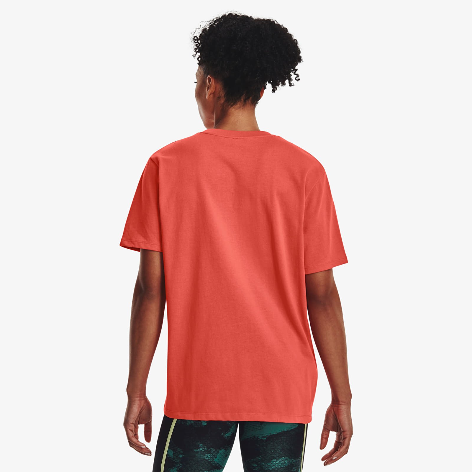 Tricouri  Under Armour Project Rock Heavyweight Campus T-Shirt Orange