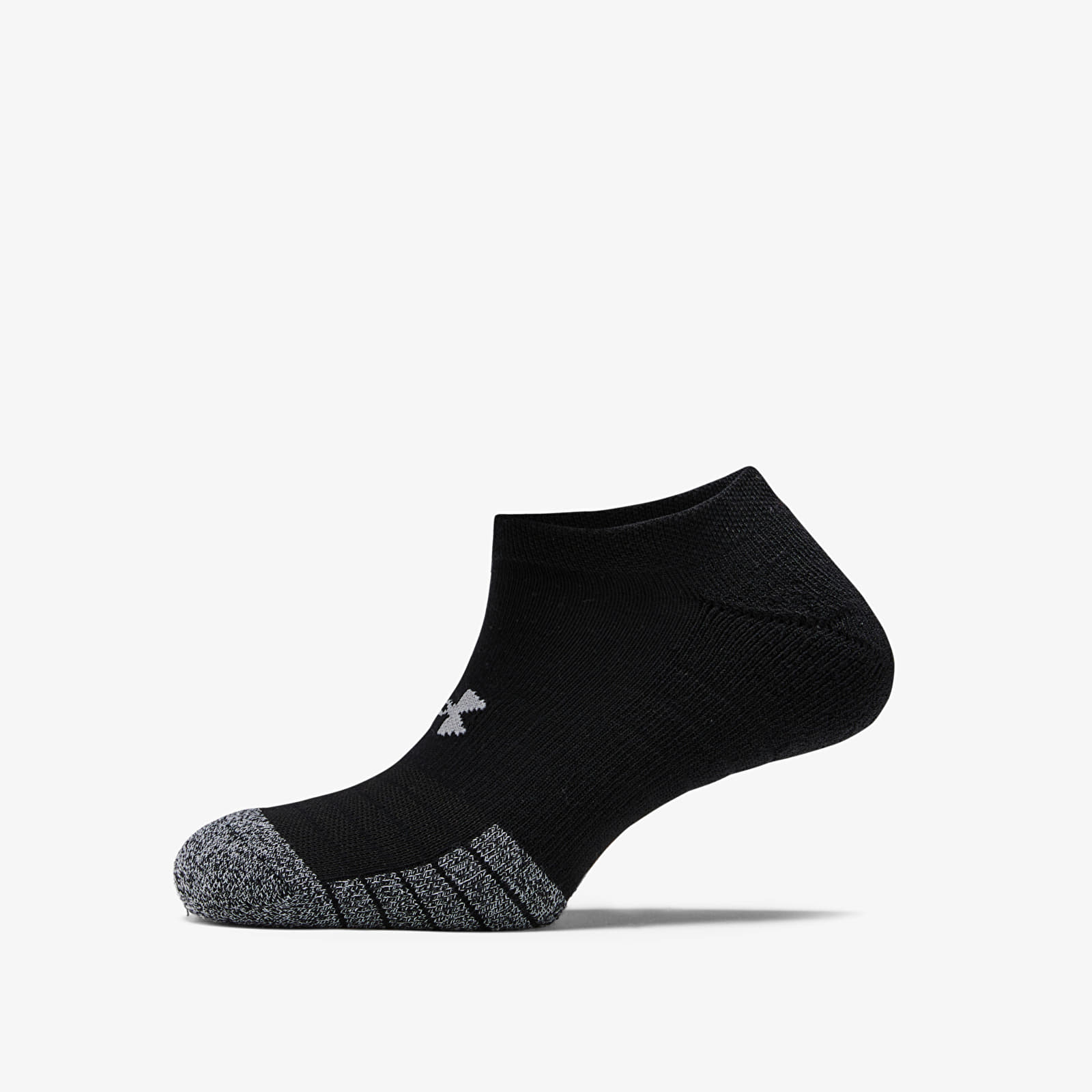 Calzetti Under Armour Heatgear No Show 3-Pack Socks Black