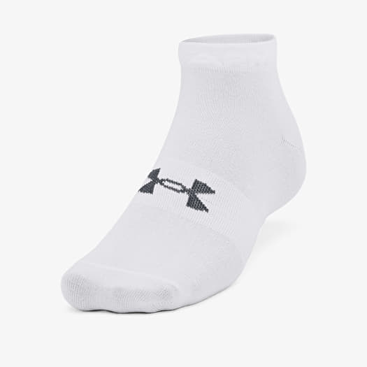 Calcetines Under Armour ESSential Low Cut 3Pk White/ White/ Pitch Gray