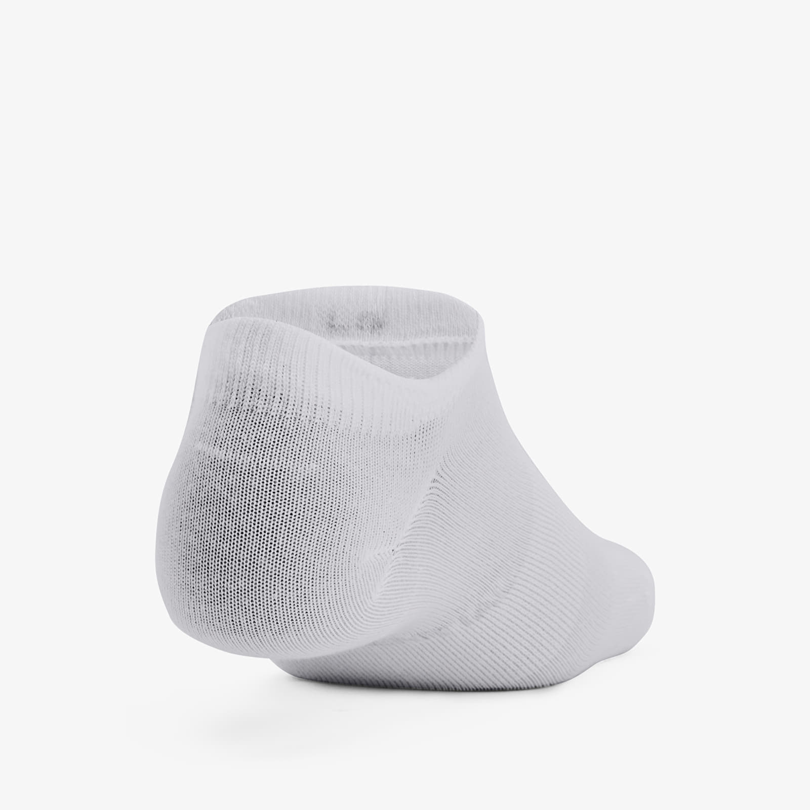 Șosete Under Armour Essential No Show 6-Pack White/ White/ Halo Gray