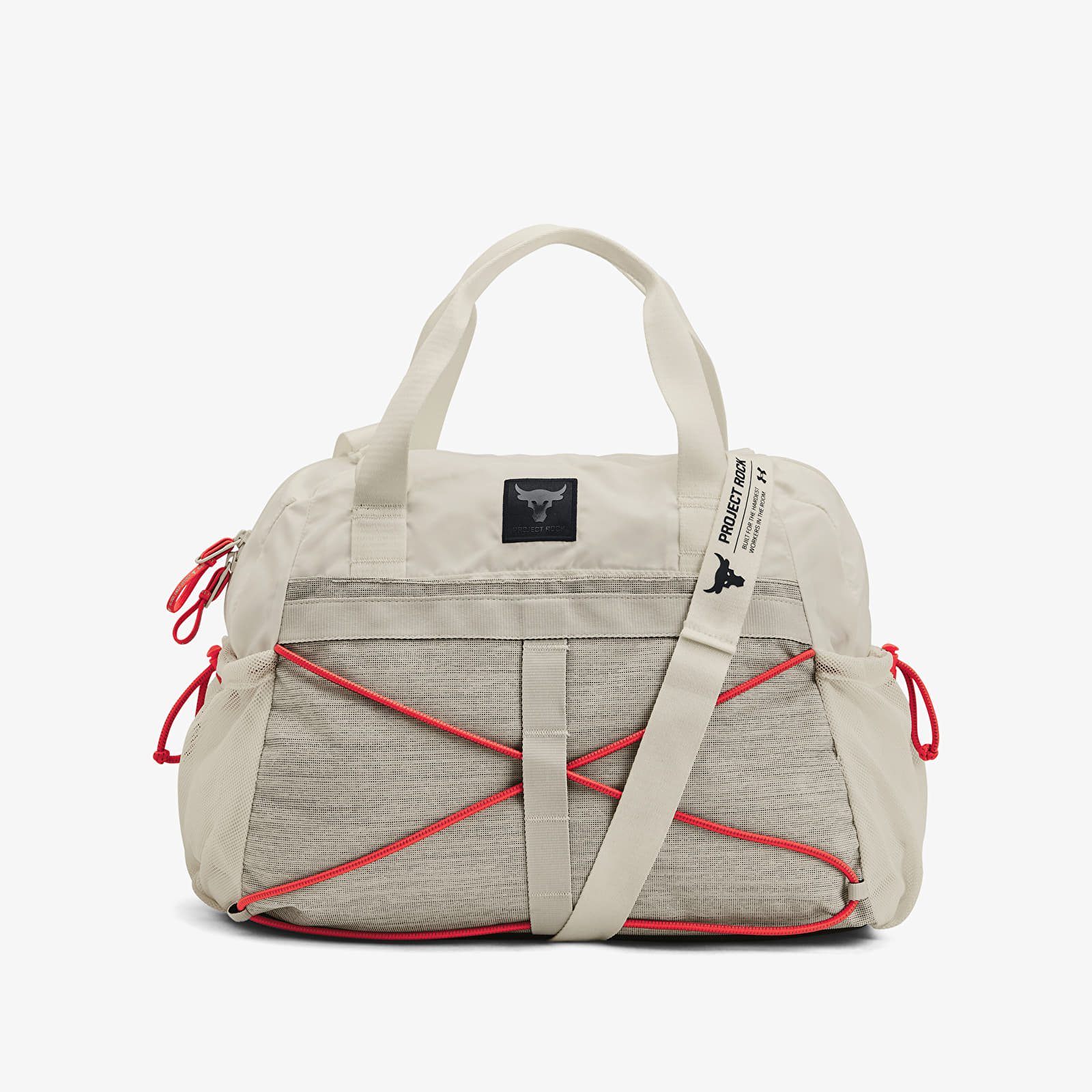 Gymsacks Under Armour Project Rock Gym Bag White Footshop