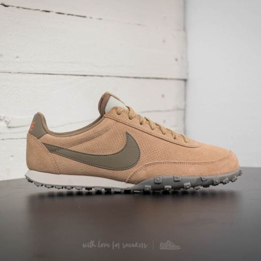 Men s shoes Nike Waffle Racer 17 Leather Mushroom Khaki Khaki
