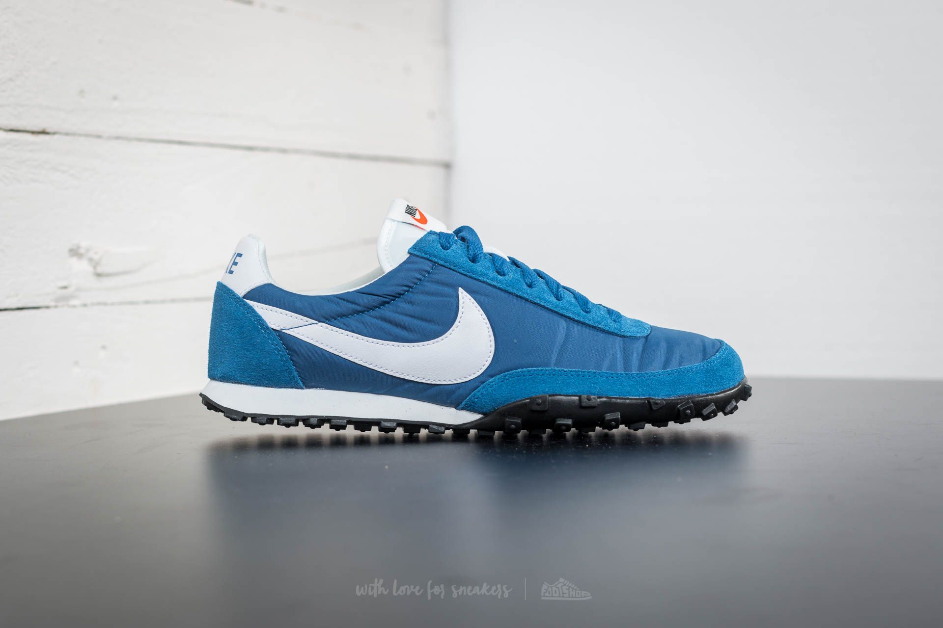Men s shoes Nike Waffle Racer 17 Bule Jay White Summit White Footshop