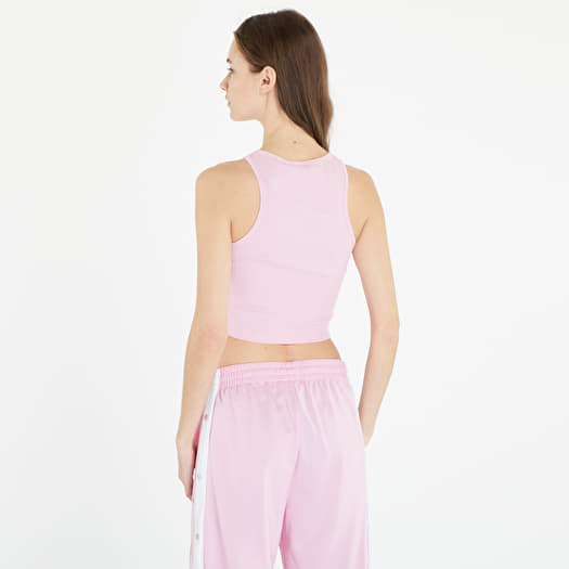 Adidas pink crop sale