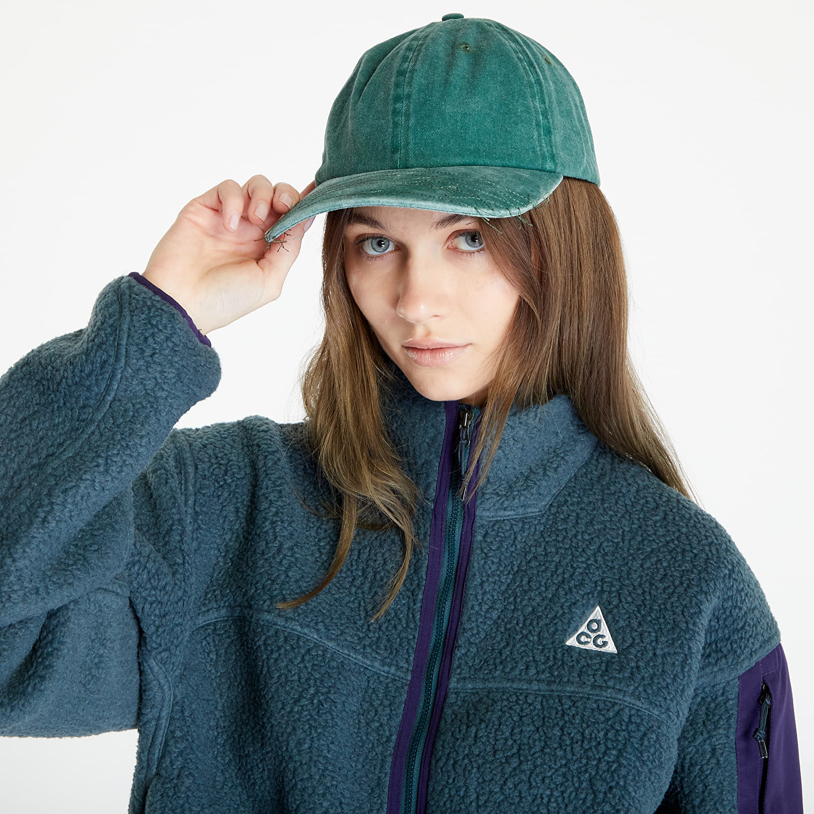 Якета Nike ACG Women's "Arctic Wolf" Full-Zip Jacket Deep Jungle/ Purple Ink/ Summit White