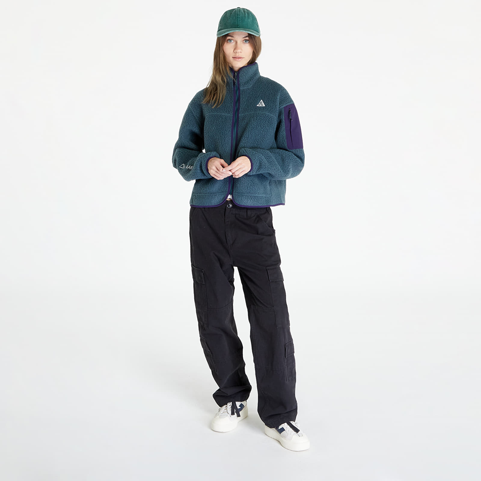 Якета Nike ACG Women's "Arctic Wolf" Full-Zip Jacket Deep Jungle/ Purple Ink/ Summit White