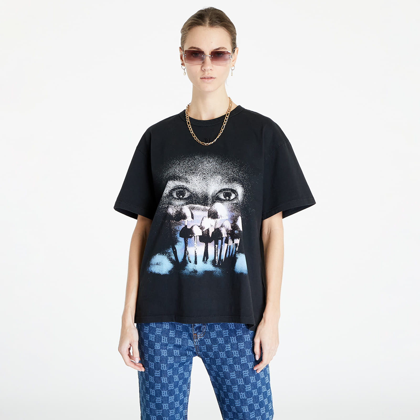 T-shirts MISBHV Mush T-Shirt UNISEX Washed Black