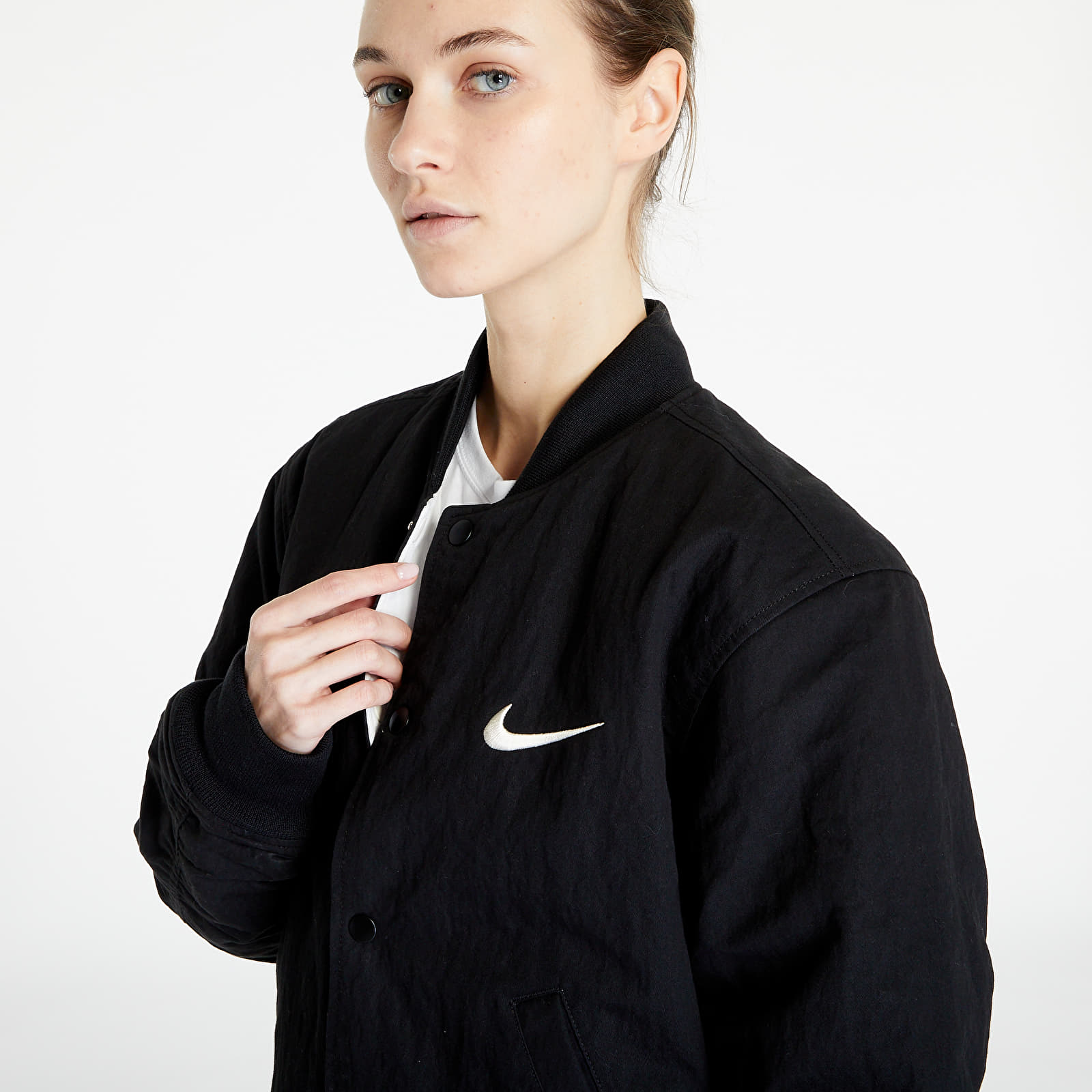 Giacche Nike U NRG x Stüssy Reversible Jacket Black/ Sail/ Sail