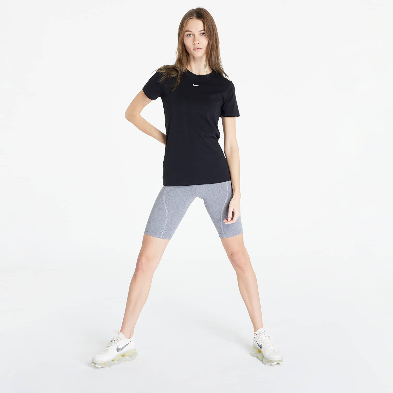 Pantalones cortos Nike Sportswear Circa High-Rise Bike Shorts Medium Ash/ Heather/ White/ Pearl White