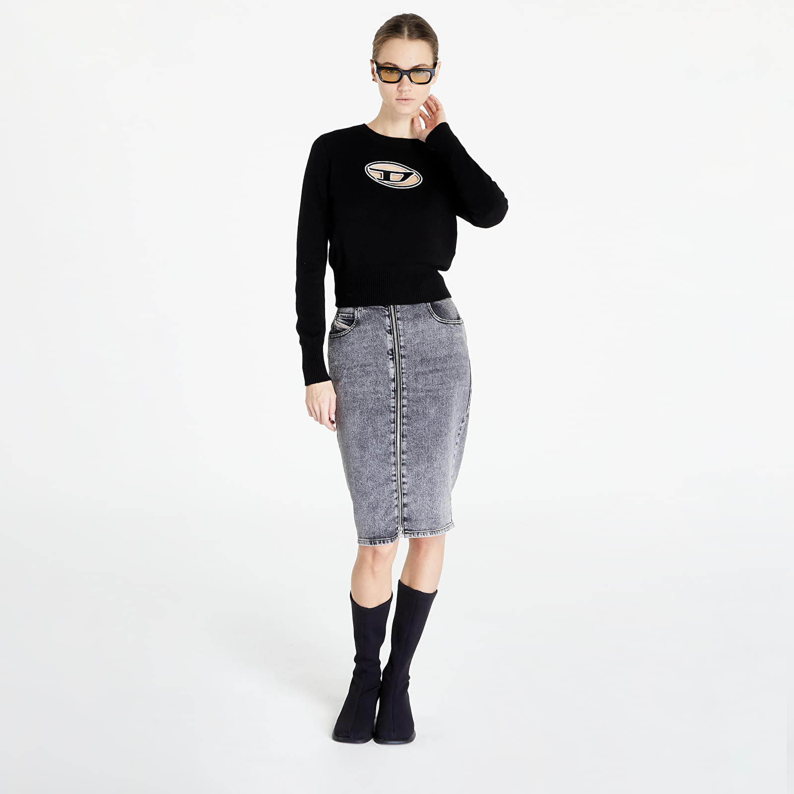 Villapaidat Diesel M-Areesa Knitwear Black