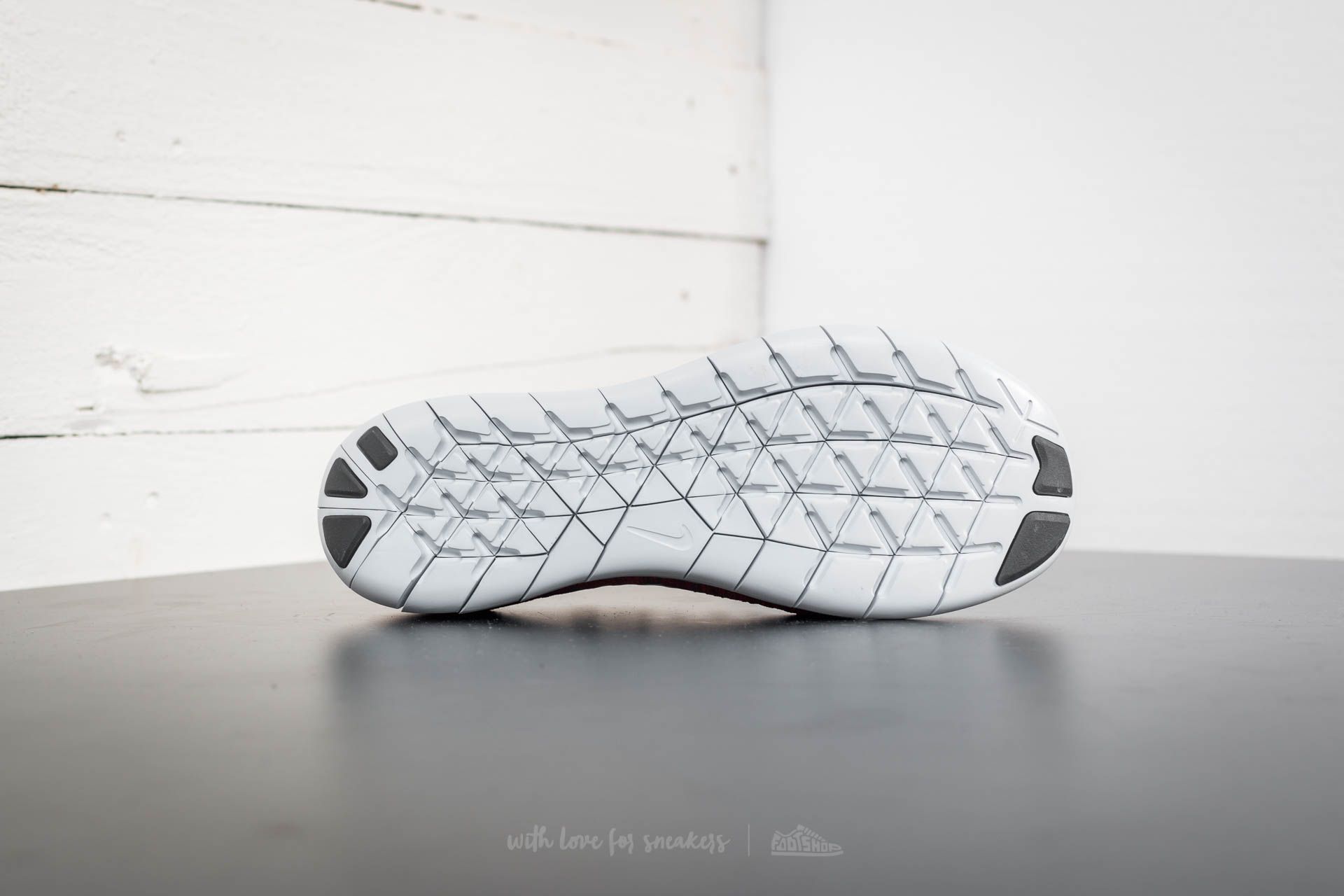 Férfi cipők Nike Free Run Flyknit 2017 Black/ Pure Platinum