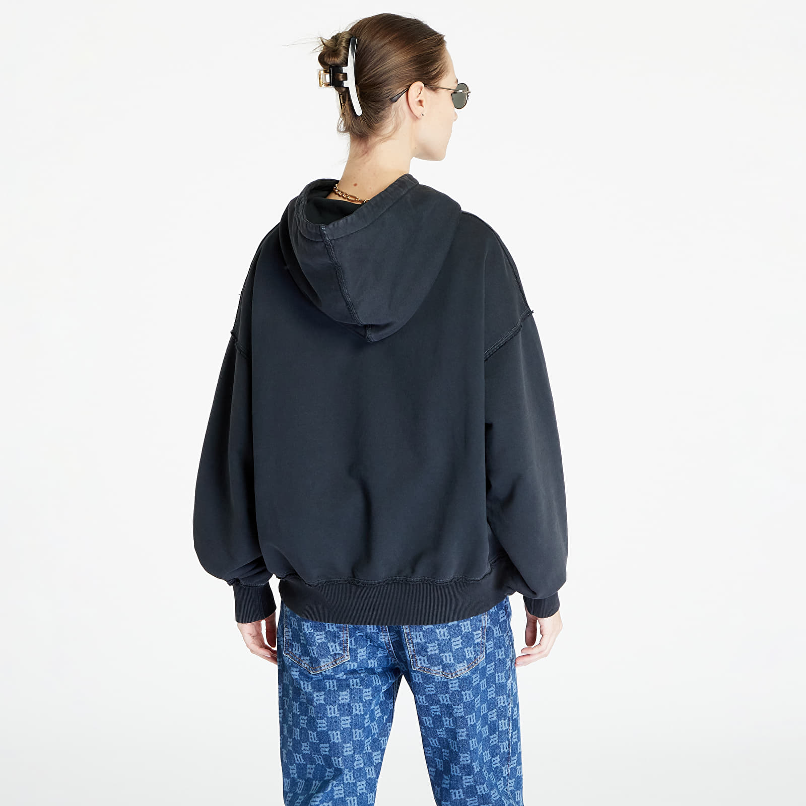 Mikiny MISBHV Mush Hoodie UNISEX Washed Black