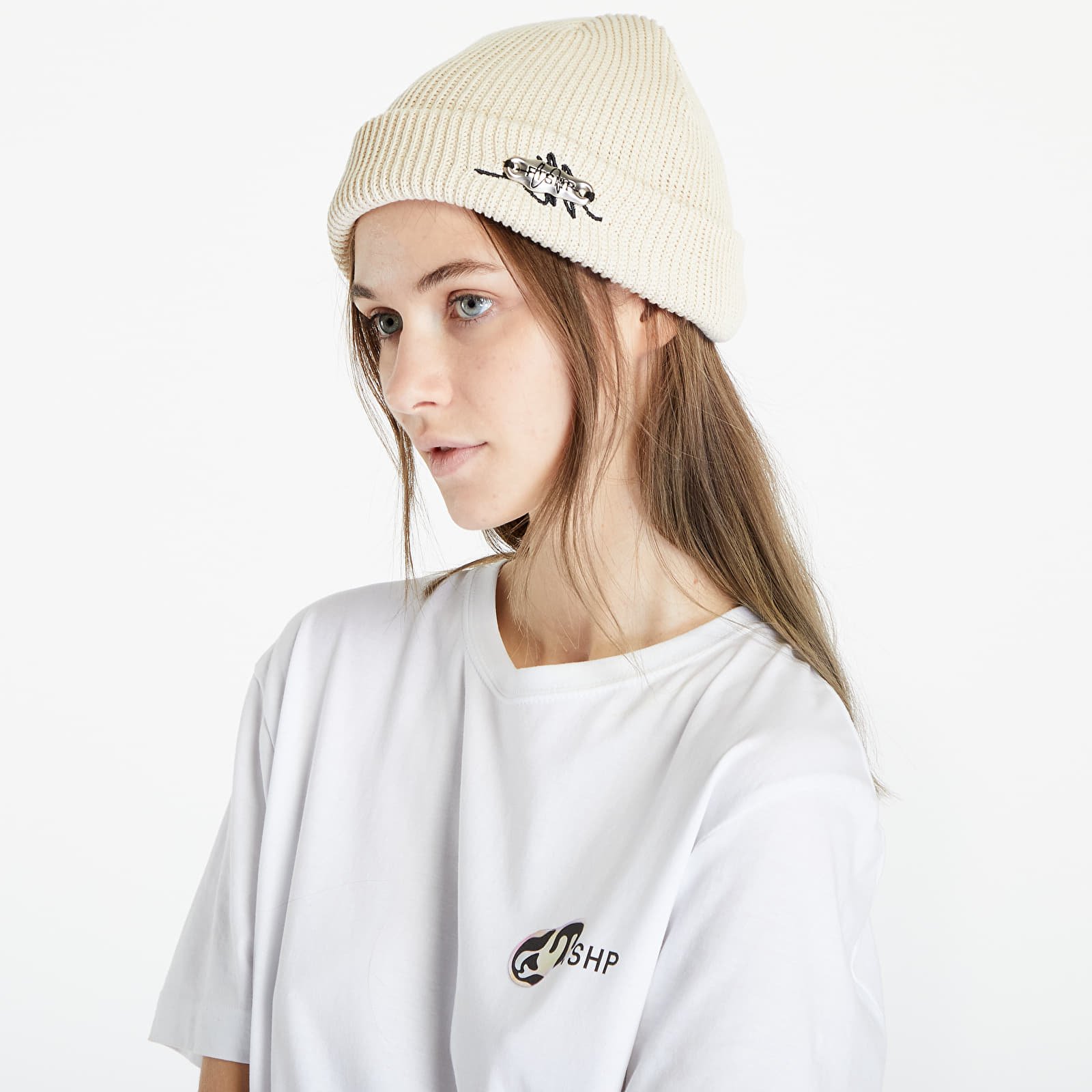 Σκουφιά Footshop Everyday Beanie Stone