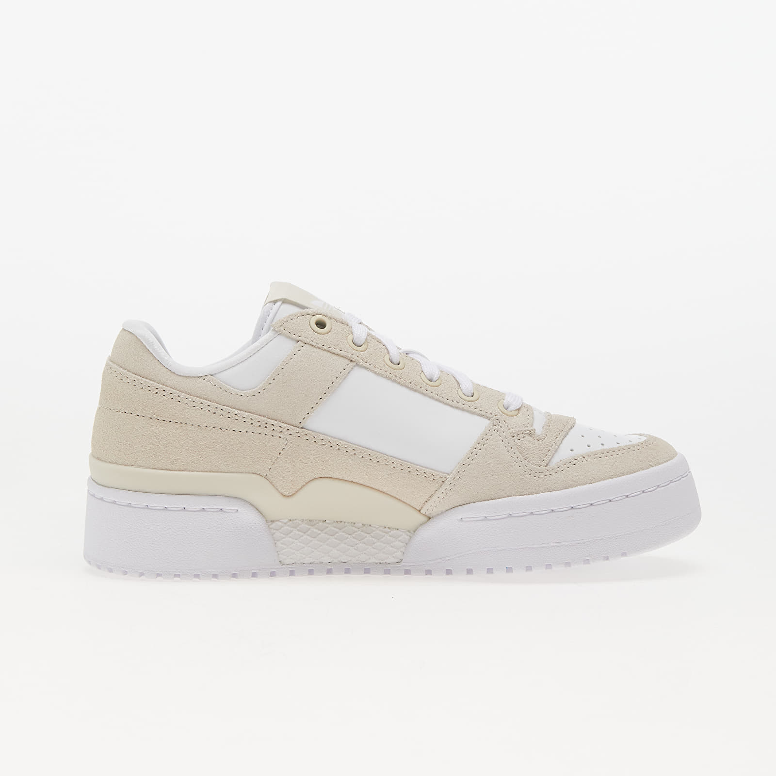 Dámske topánky a tenisky adidas Forum Bold W Aluminium/ Sand Strata/ Ftw White
