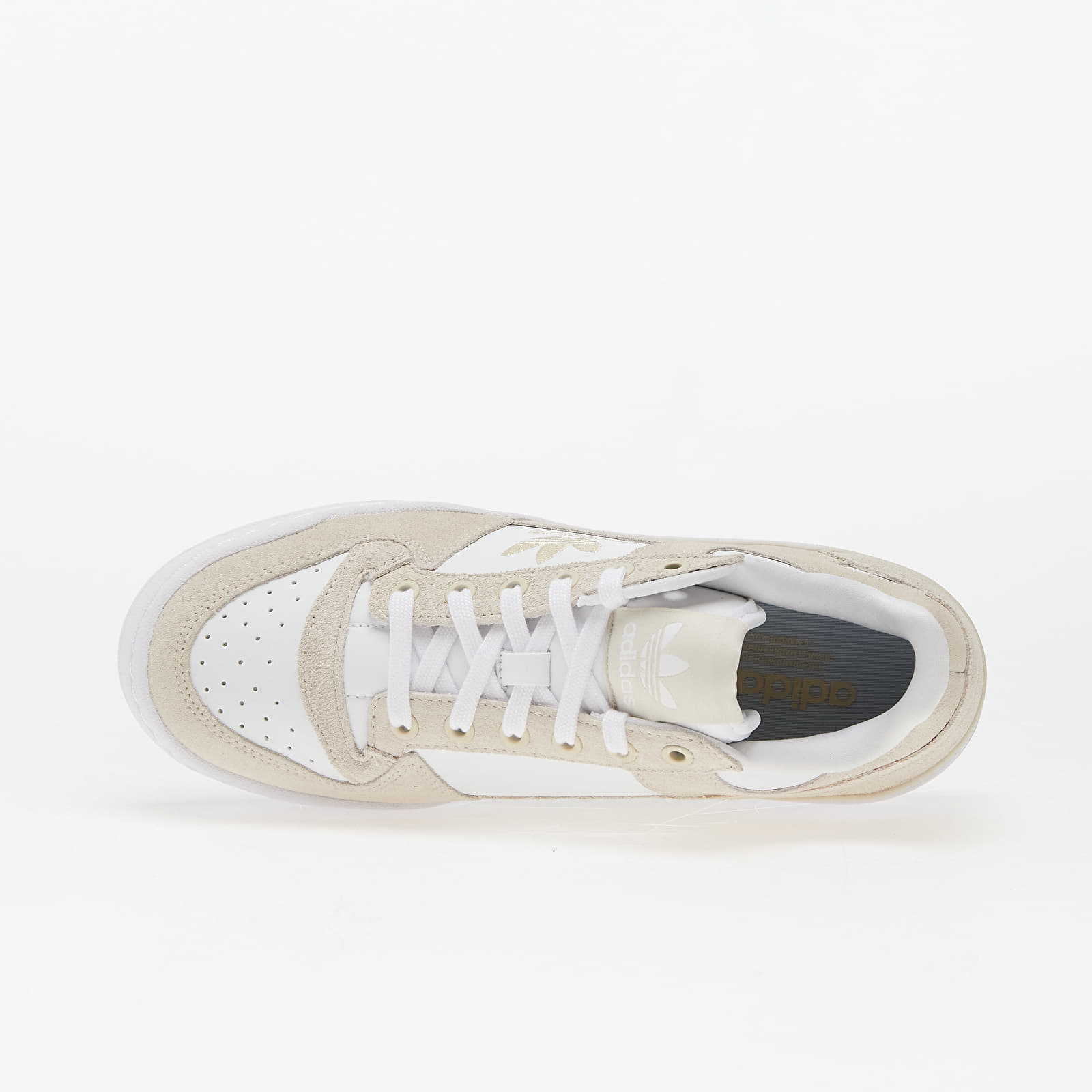 Dámske topánky a tenisky adidas Forum Bold W Aluminium/ Sand Strata/ Ftw White