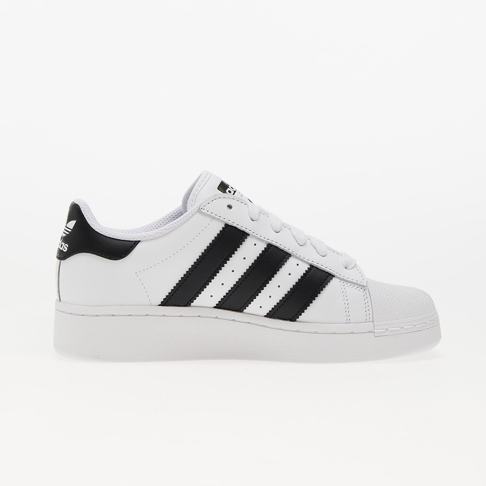 Superstars white shop and black womens