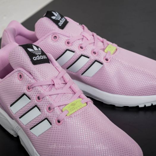 Kids' sneakers and shoes adidas ZX Flux J Frost Pink/ Ftw White/ Ftw White  | Footshop