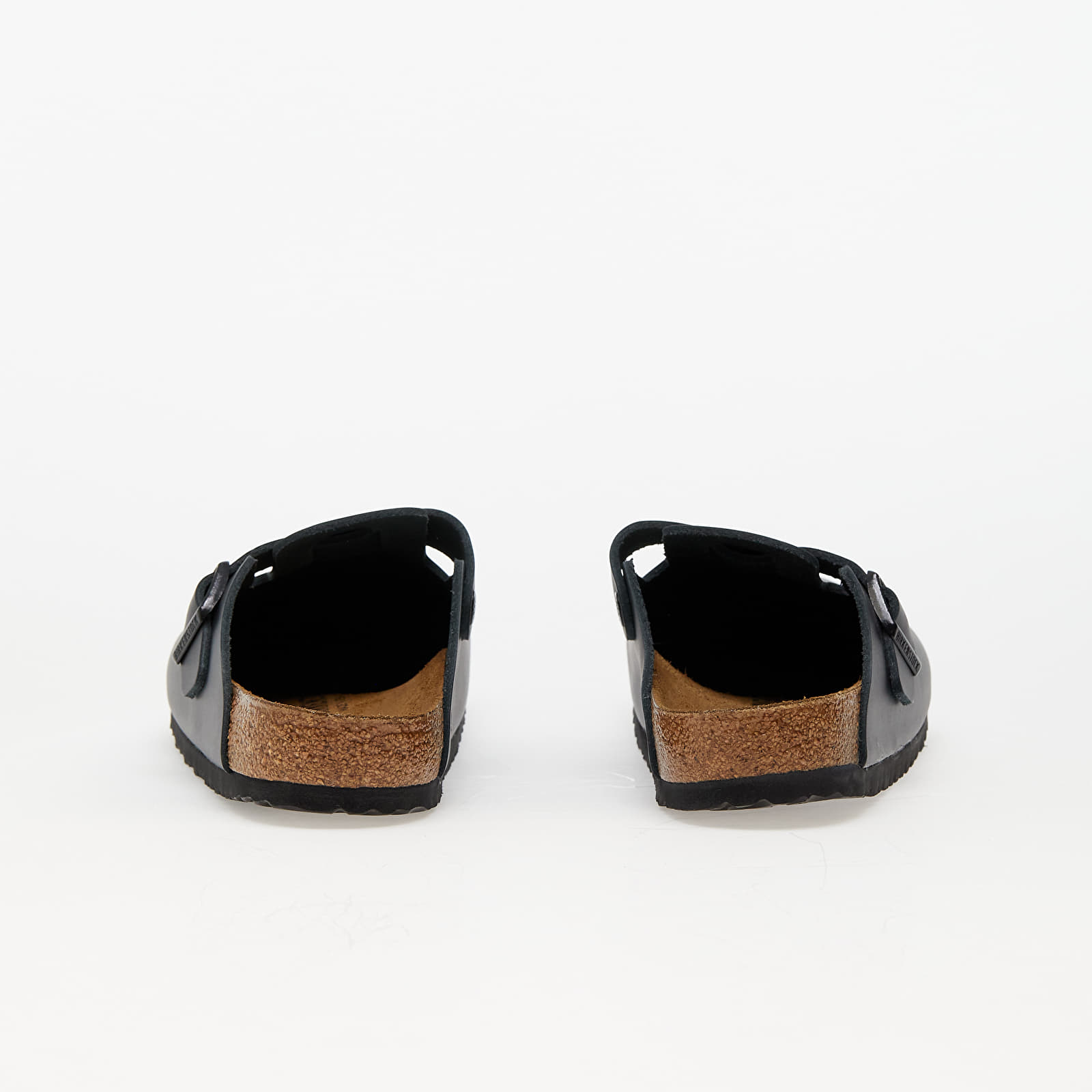 Férfi cipők Birkenstock Boston Natural Leather Black