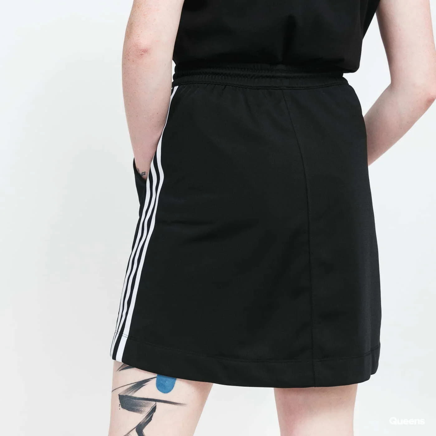 Sukne adidas Skirt Black