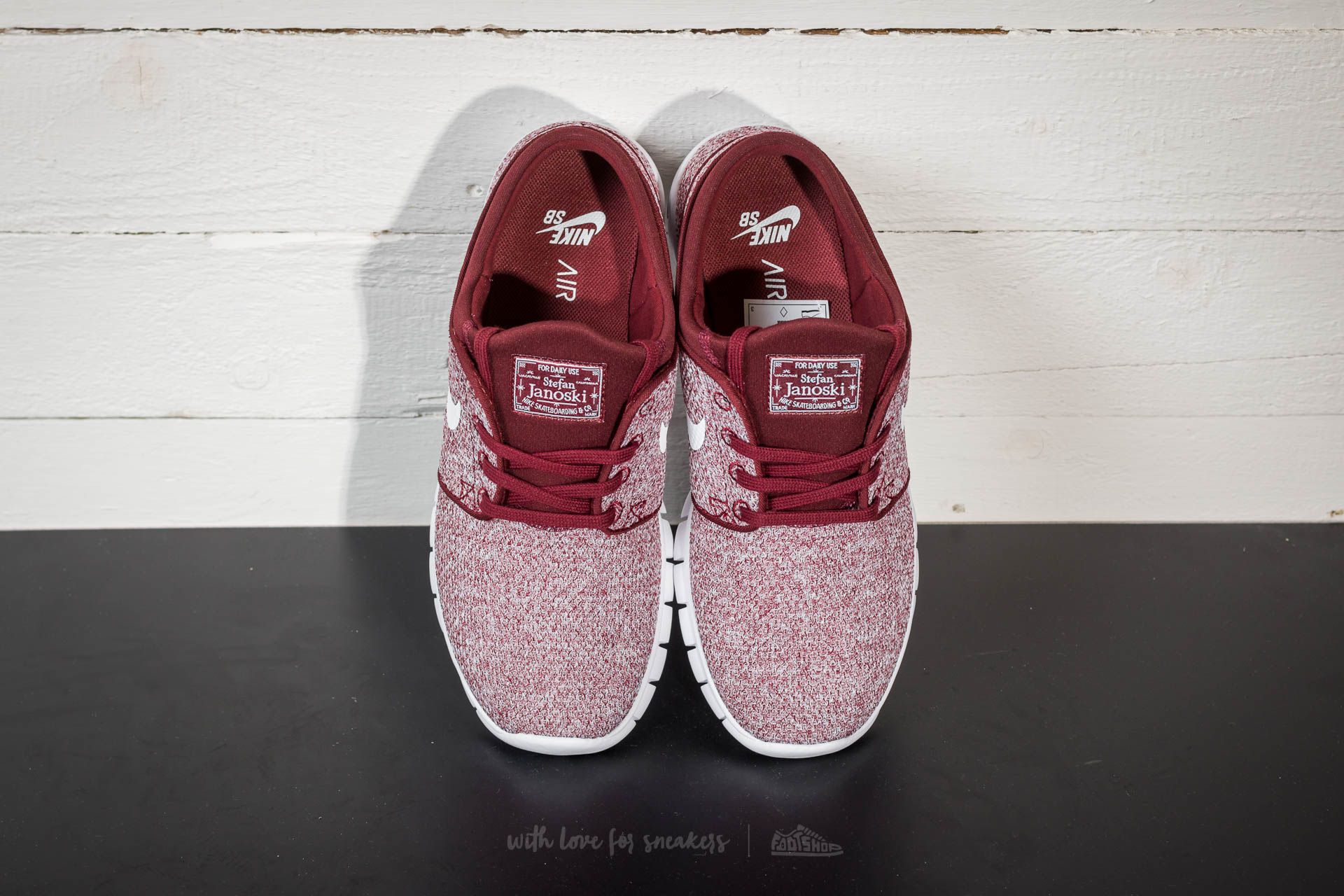 Men s shoes Nike Stefan Janoski Max Dark Team Red White Footshop