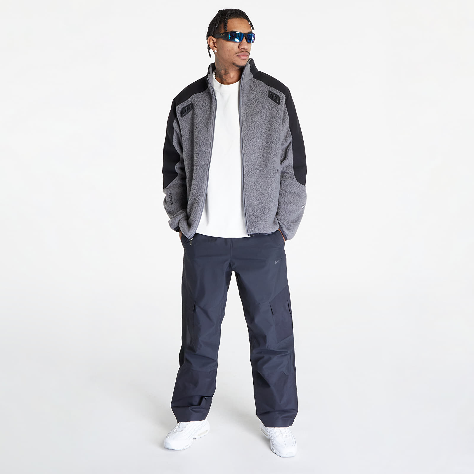 Sweatshirts Nike x NOCTA M Nrg Track Jacket Iron Grey Black