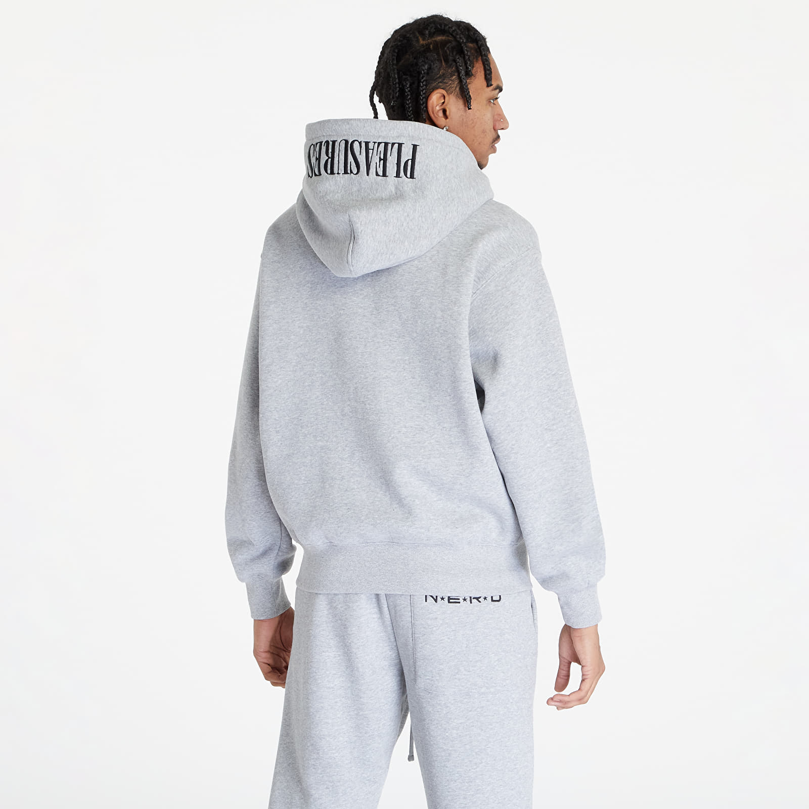 Pleasures x champion hot sale hoodie