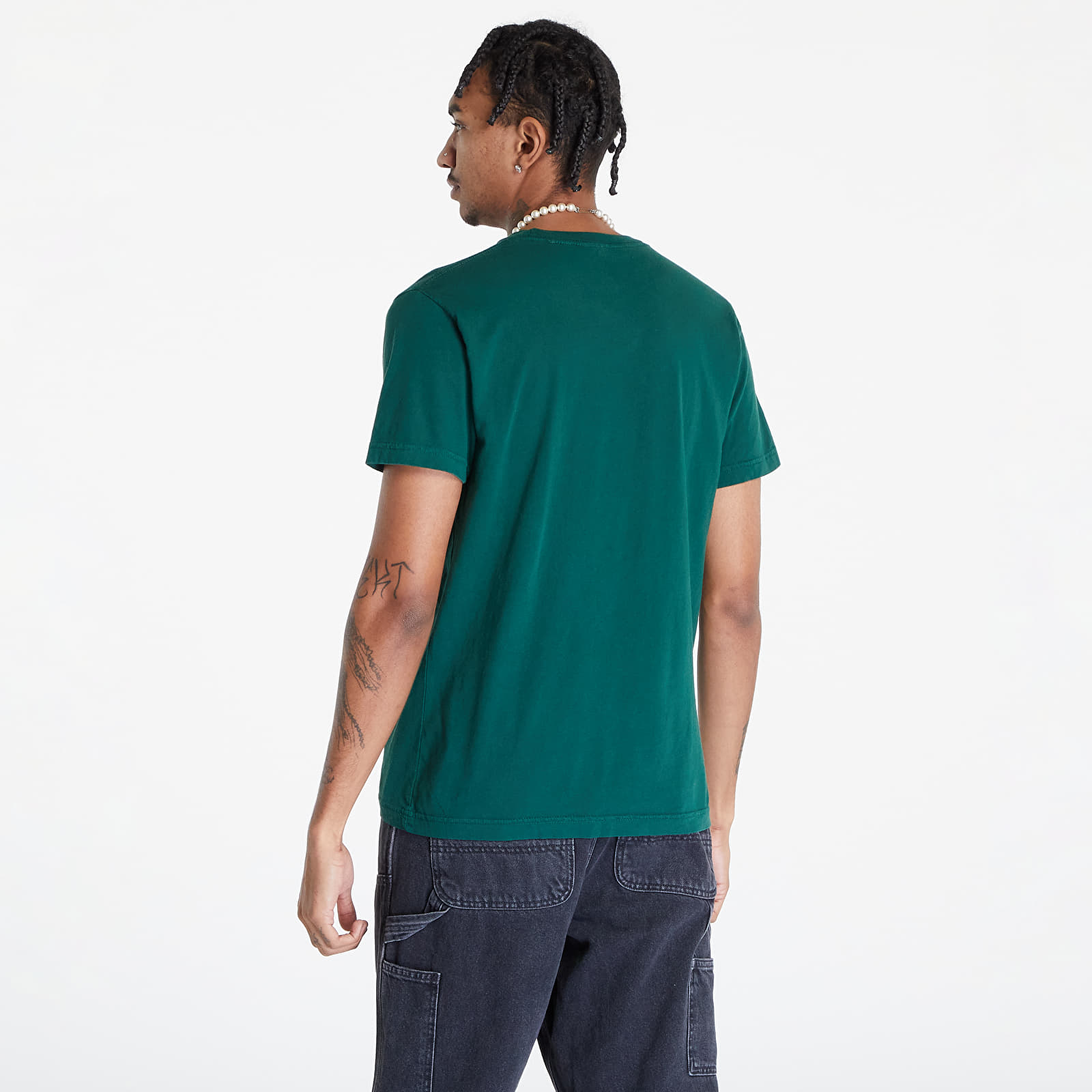 Trička RIPNDIP Lord Santa Pocket Tee Hunter Green