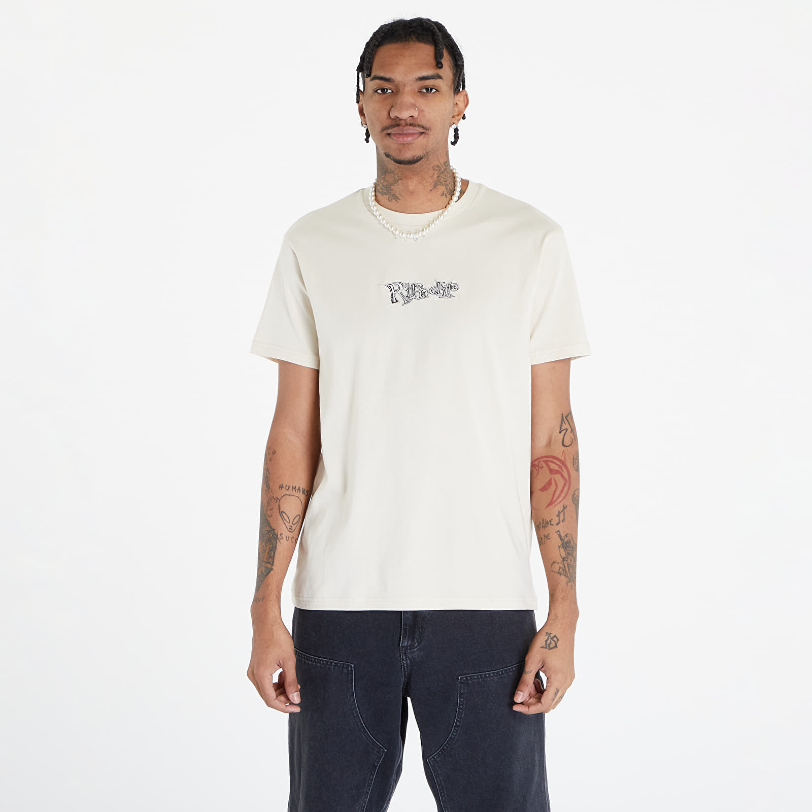 Pólók RIPNDIP Geo Tee Cream