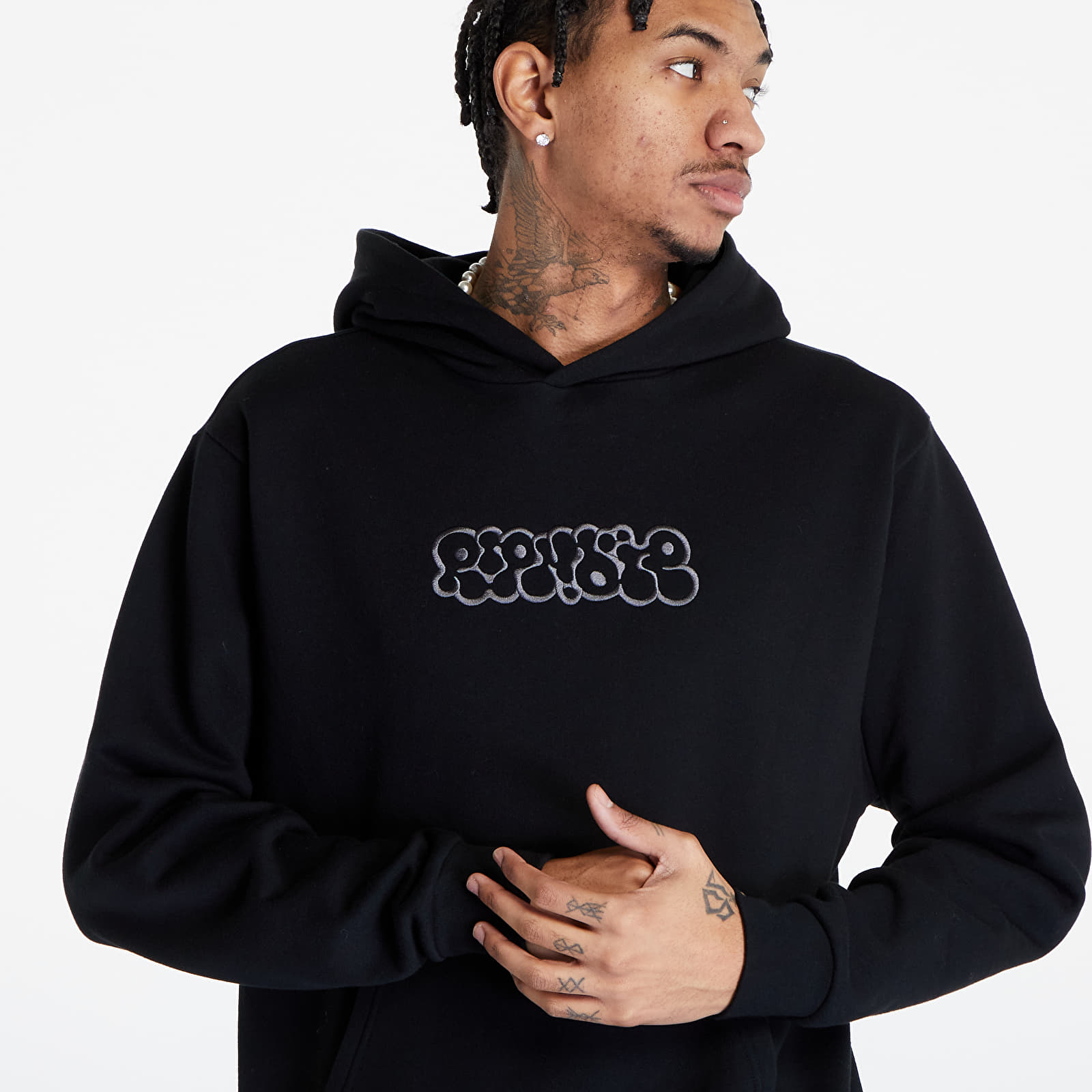 Hoodies and sweatshirts  RIPNDIP Internal Illumination Hoodie Black