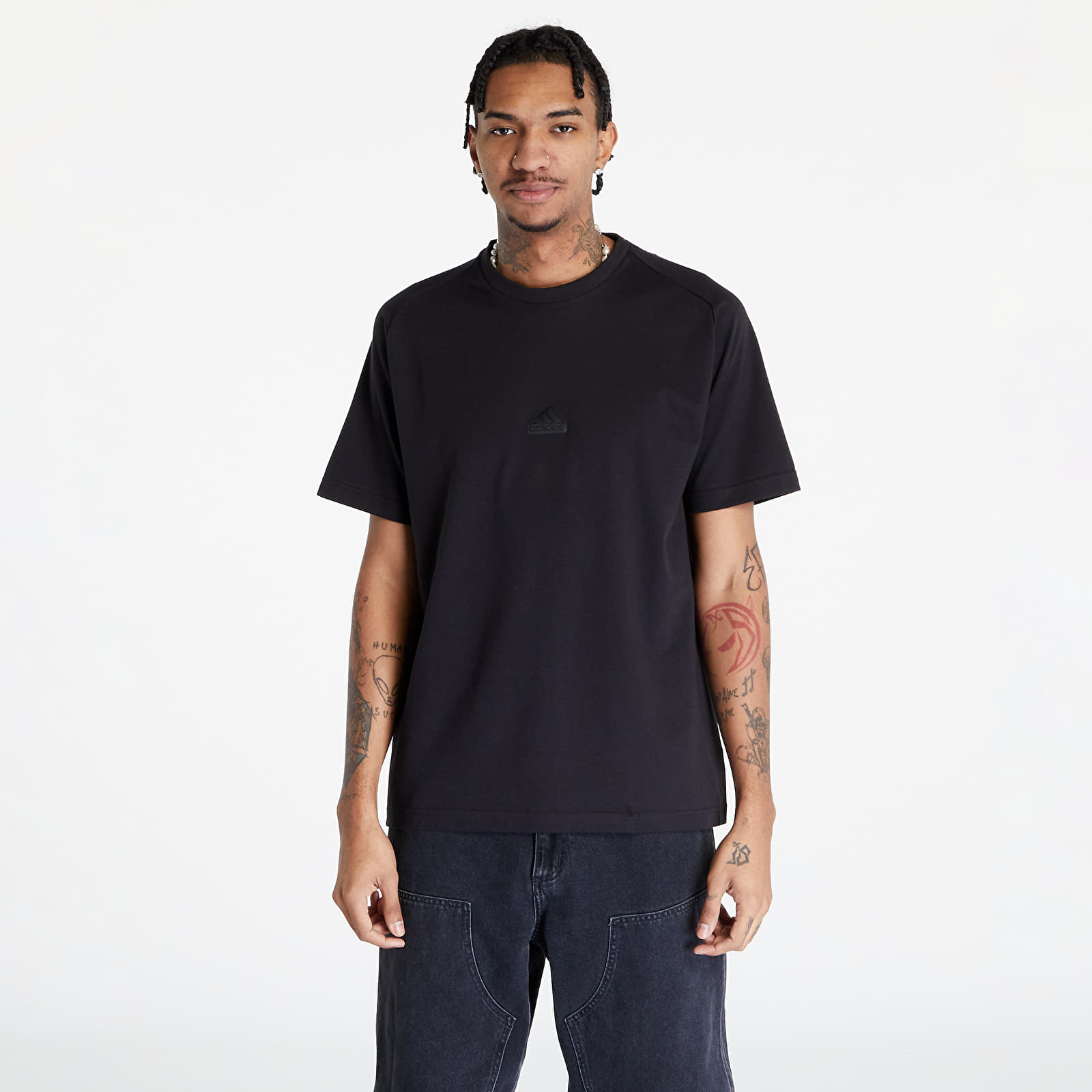 T-shirts adidas M Z.N.E. Short Sleeve Tee Black