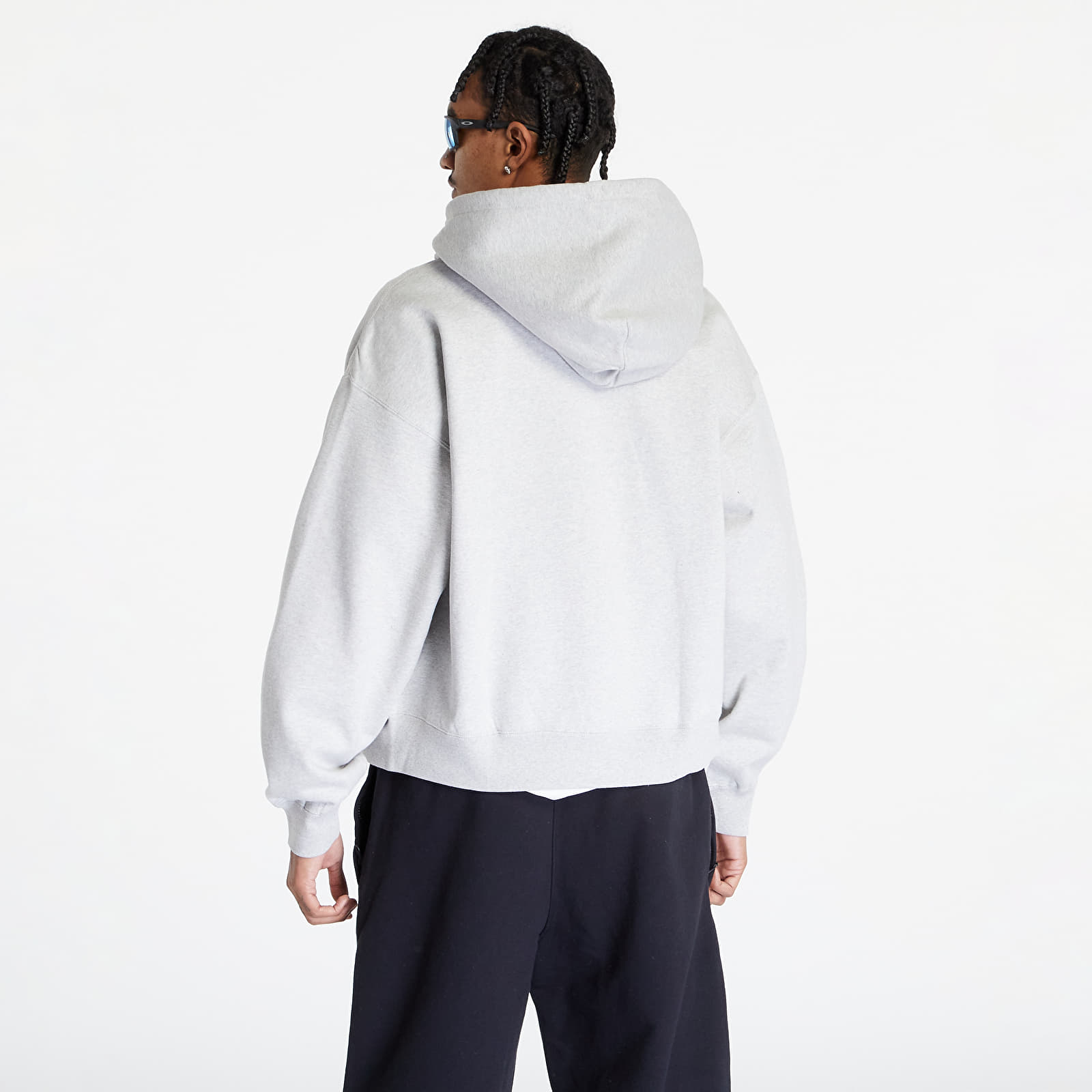 Sudaderas Nike U NRG x Stüssy Full-Zip Fleece Hoodie Grey Heather/ Black