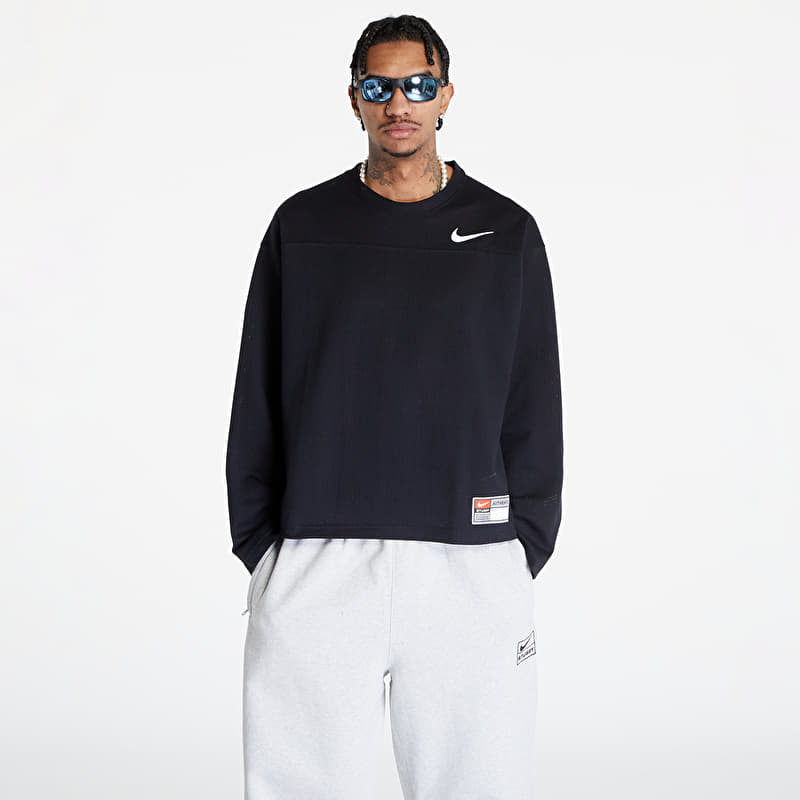 Nike U NRG x Stüssy Long-Sleeve Top Black/ Sail | Footshop