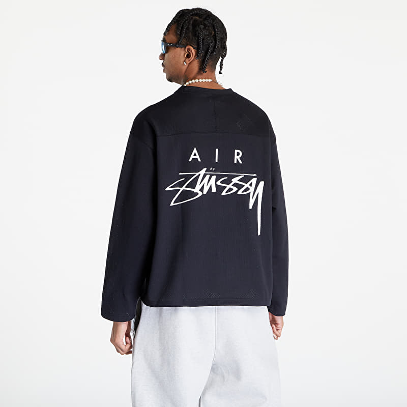 Nike U NRG x Stüssy Long-Sleeve Top Black/ Sail | Footshop