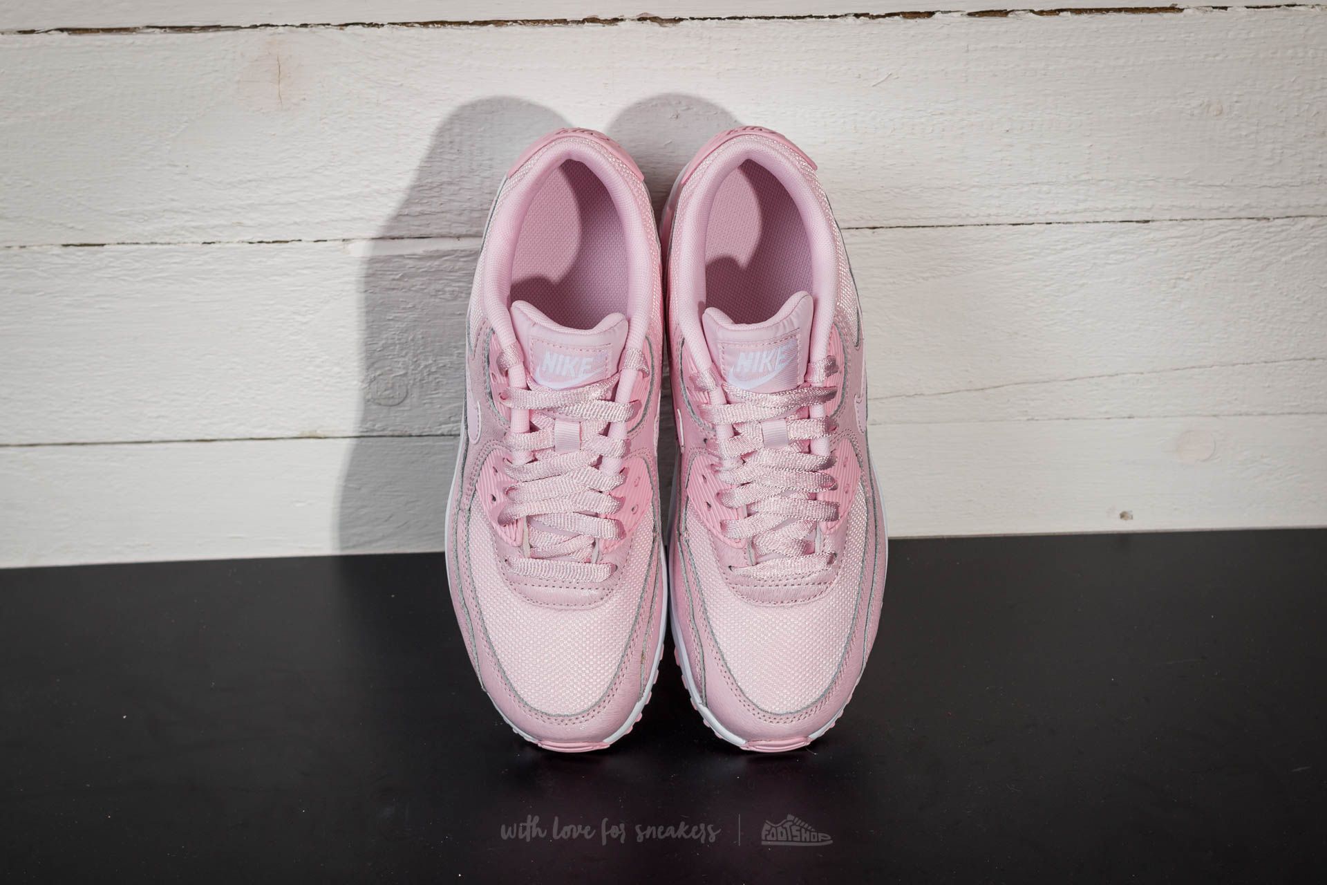 Damen Sneaker und Schuhe Nike Air Max 90 SE Mesh GS Prism Pink Prism Pink White Footshop