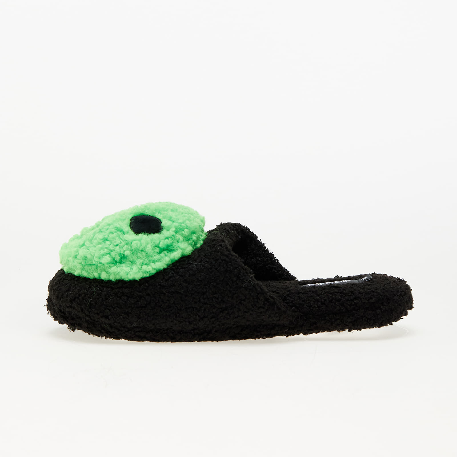 RIPNDIP - lord alien plush face house slippers black